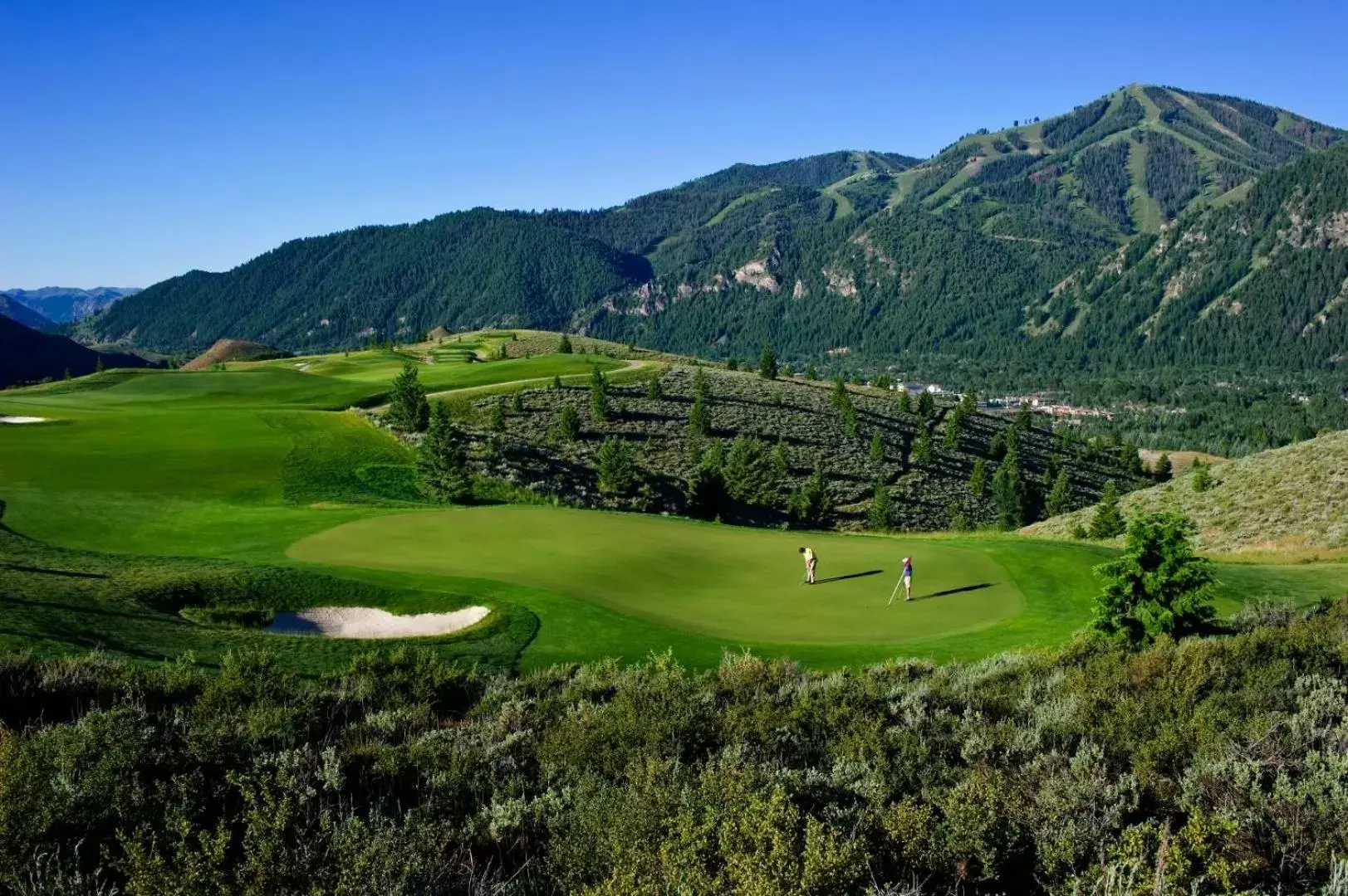 Golfcourse, Golf in Sun Valley Resort