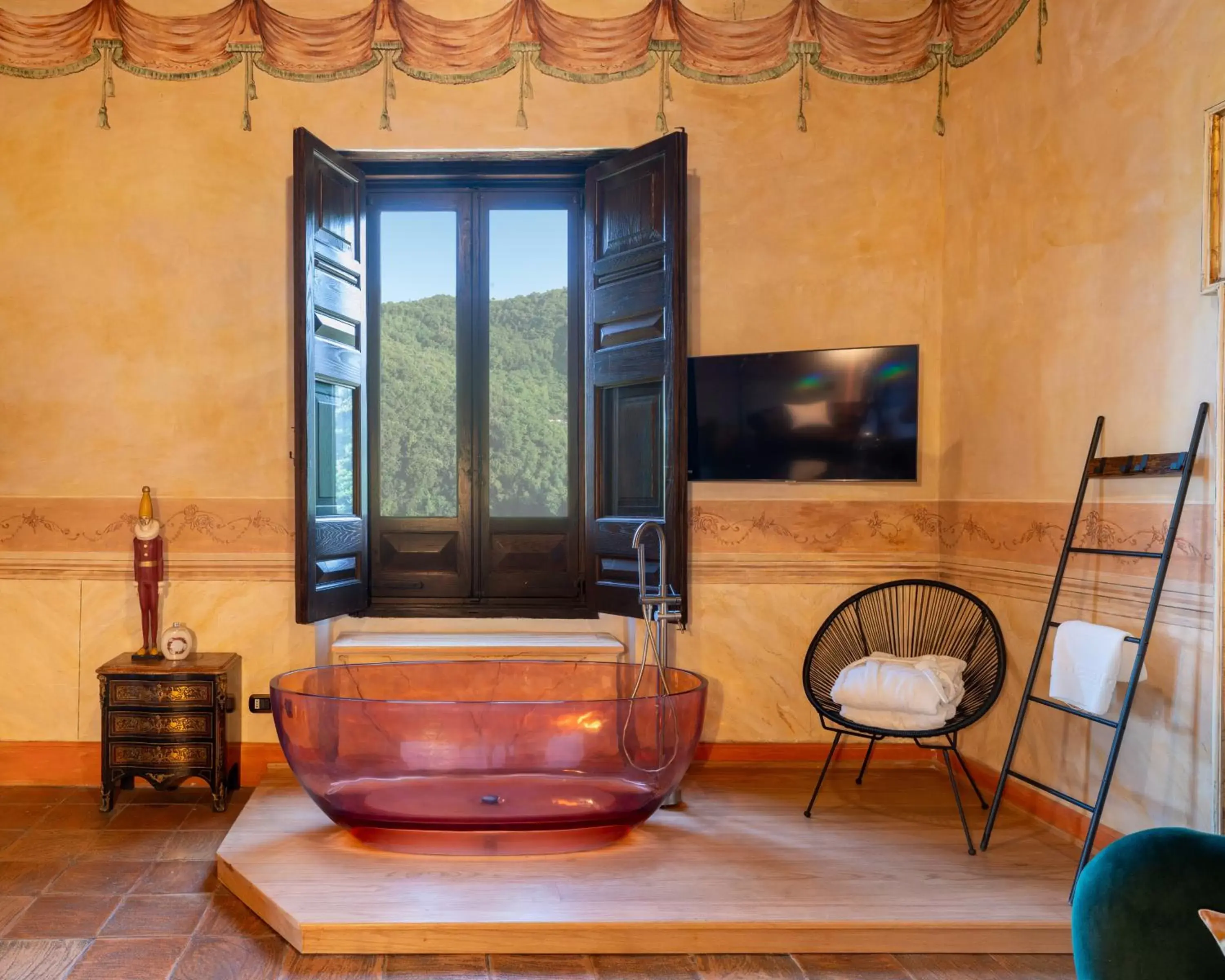 Bath, Seating Area in Castello di Limatola