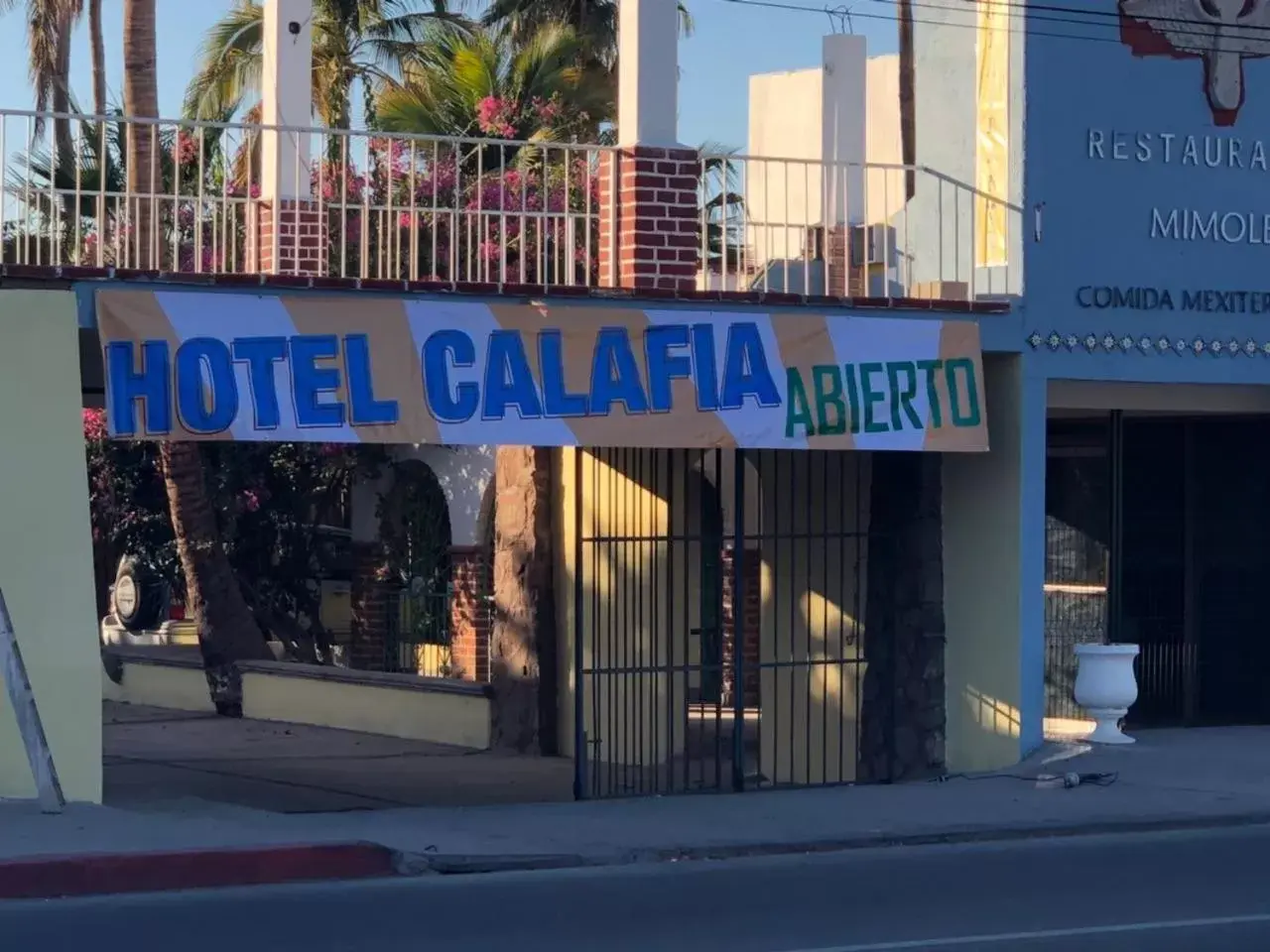Property logo or sign in Hotel Calafia