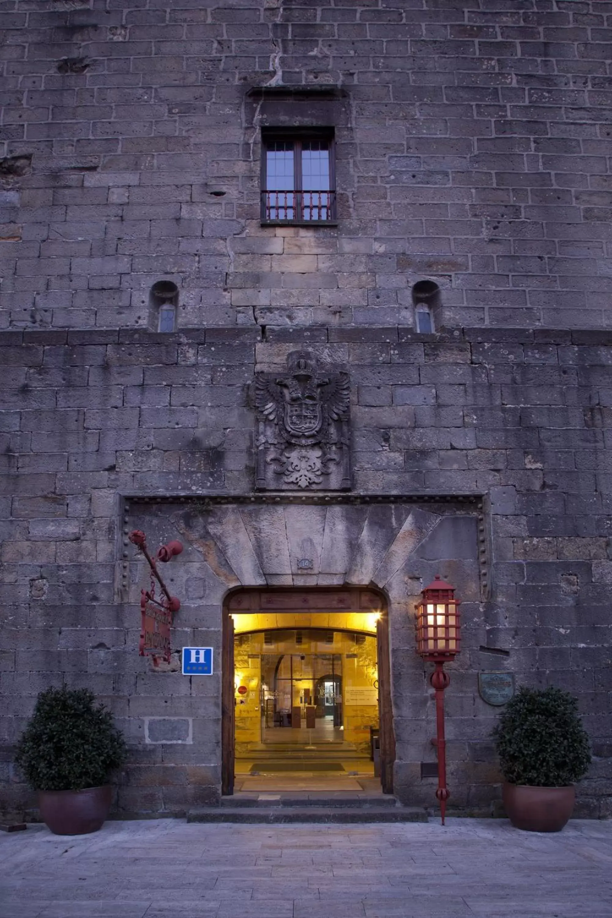 Facade/entrance in Parador de Hondarribia