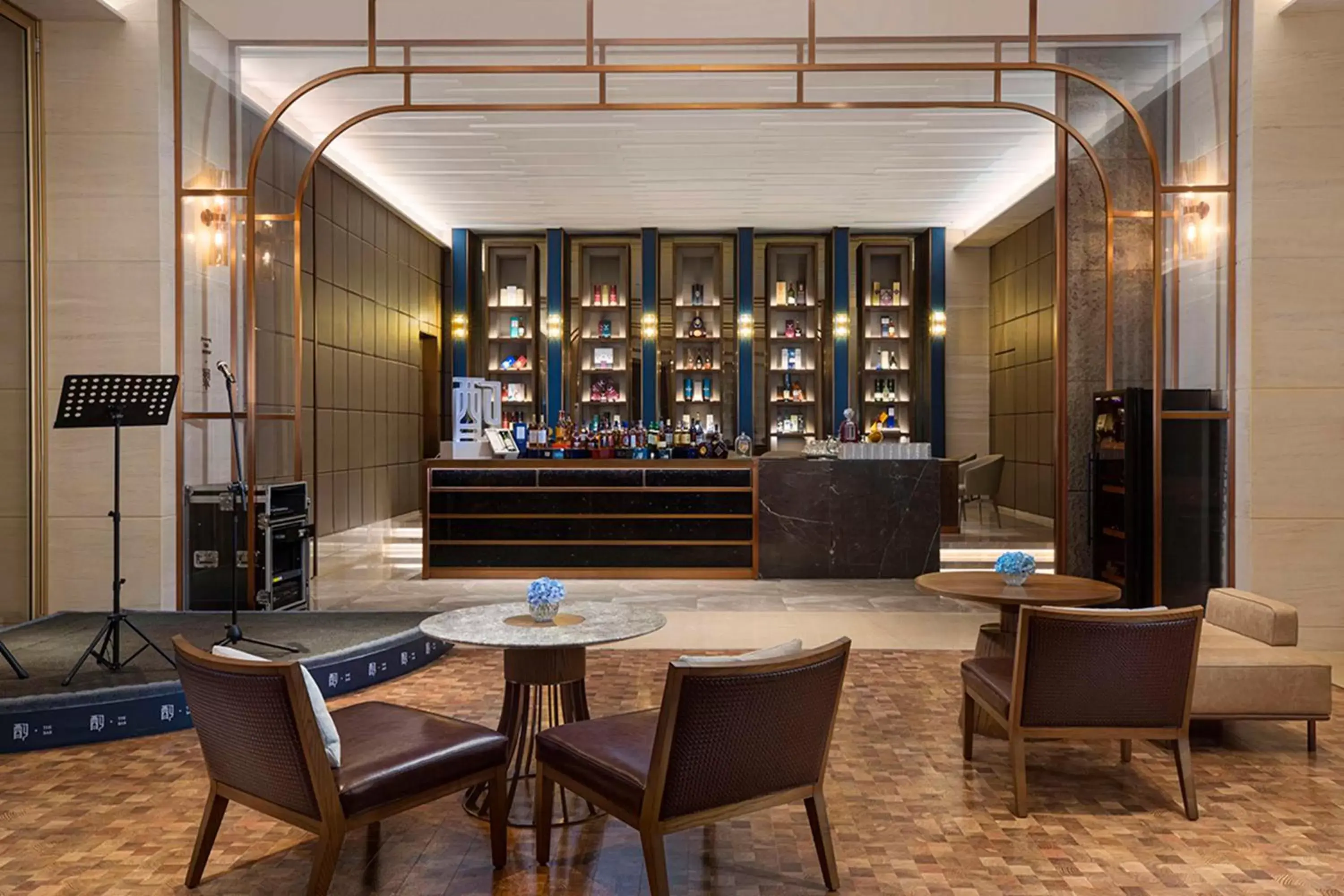 Lounge or bar, Lounge/Bar in Hilton Nanjing