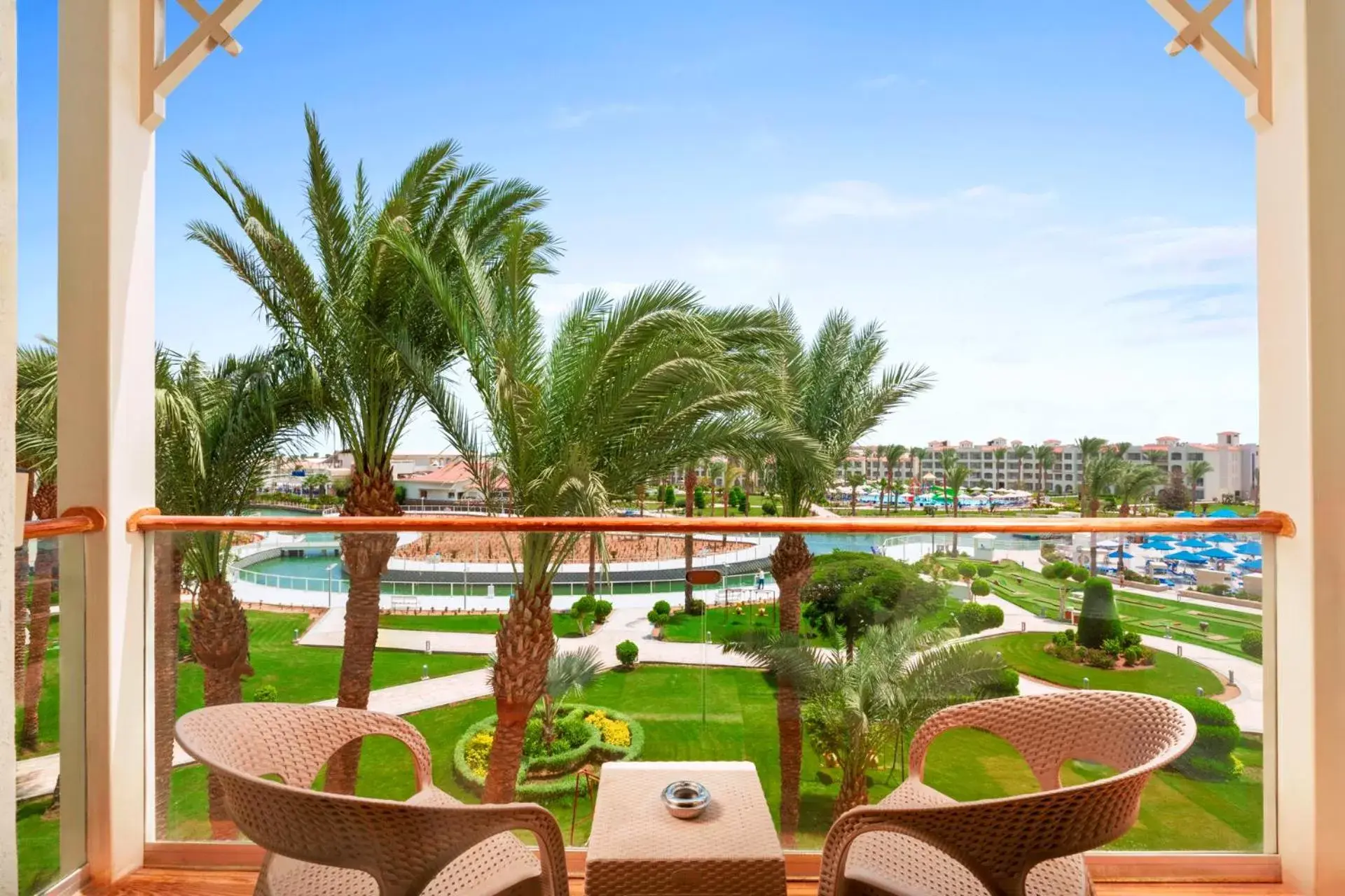 Garden view, Pool View in Pickalbatros Dana Beach Resort - Hurghada