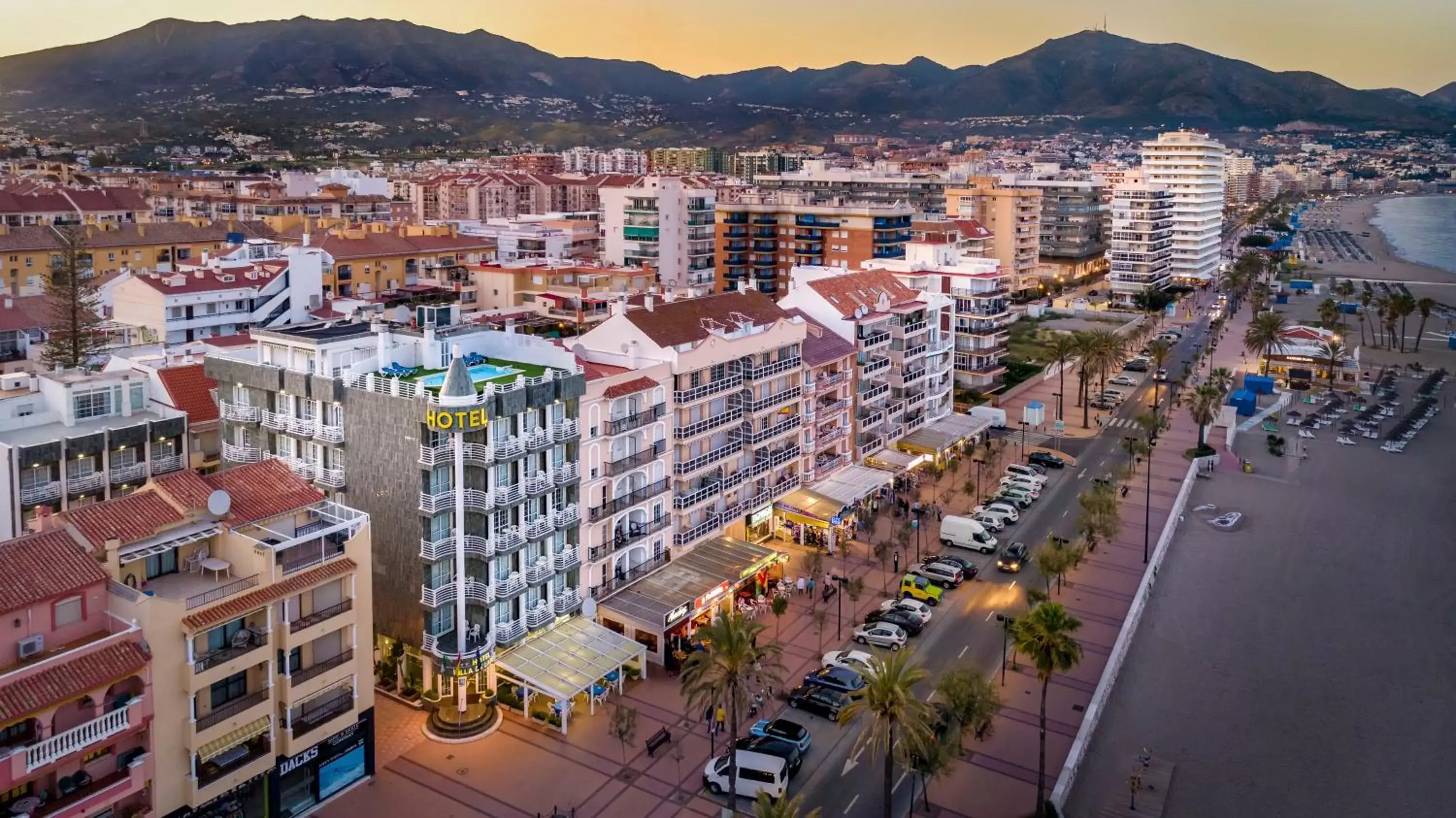 Bird's eye view, Bird's-eye View in Hotel Villa de Laredo