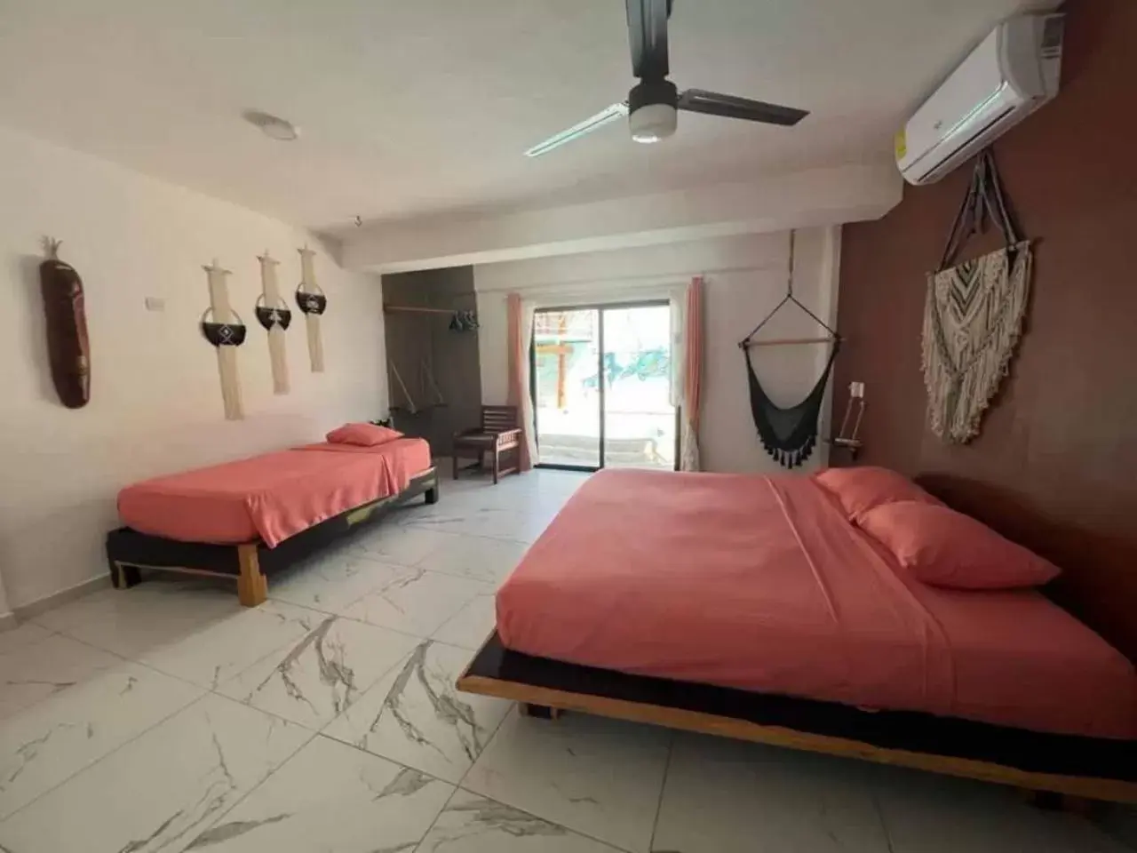 View (from property/room), Bed in Howlita Tulum - Adult Only