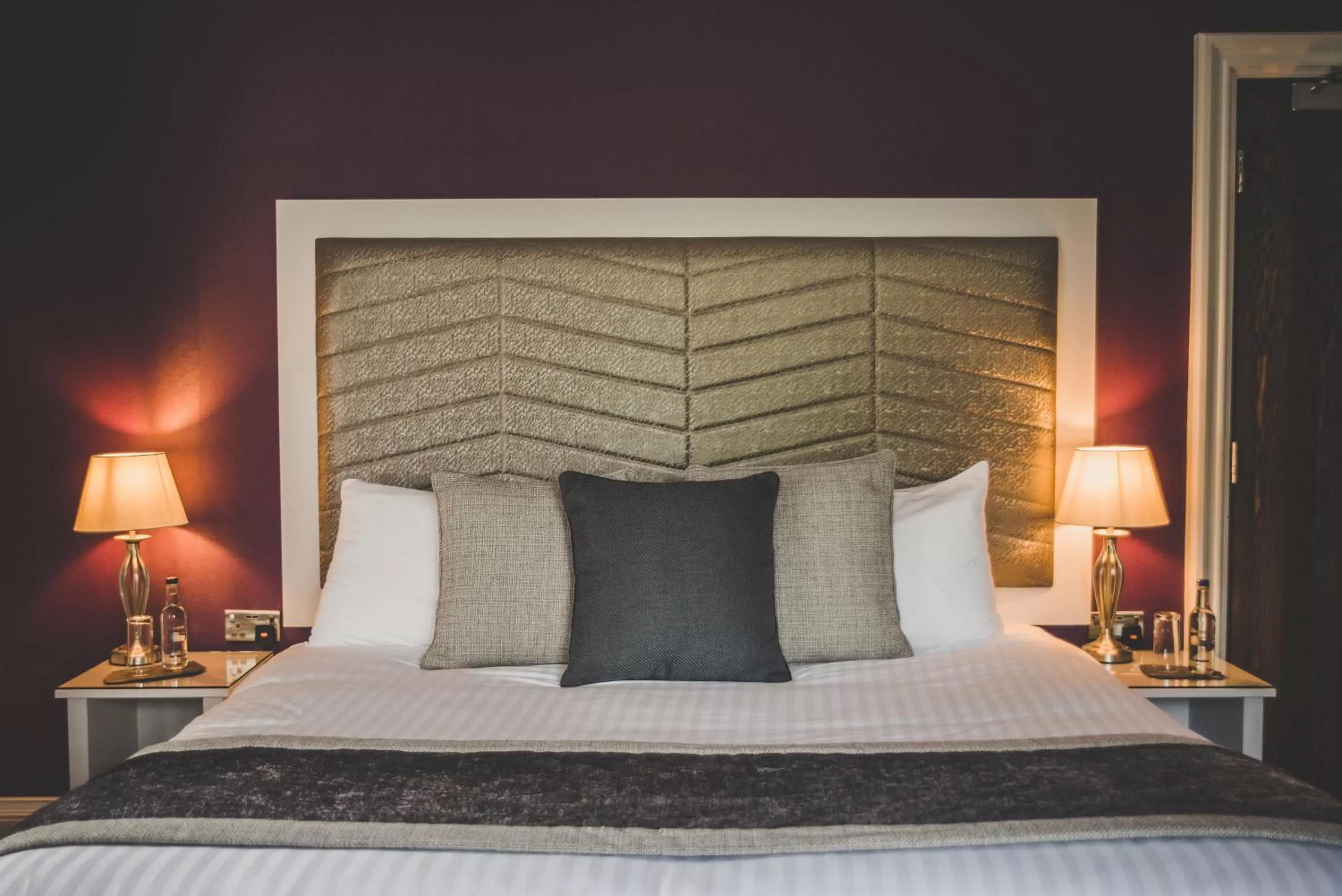 Bedroom, Bed in Caer Rhun Hall Hotel