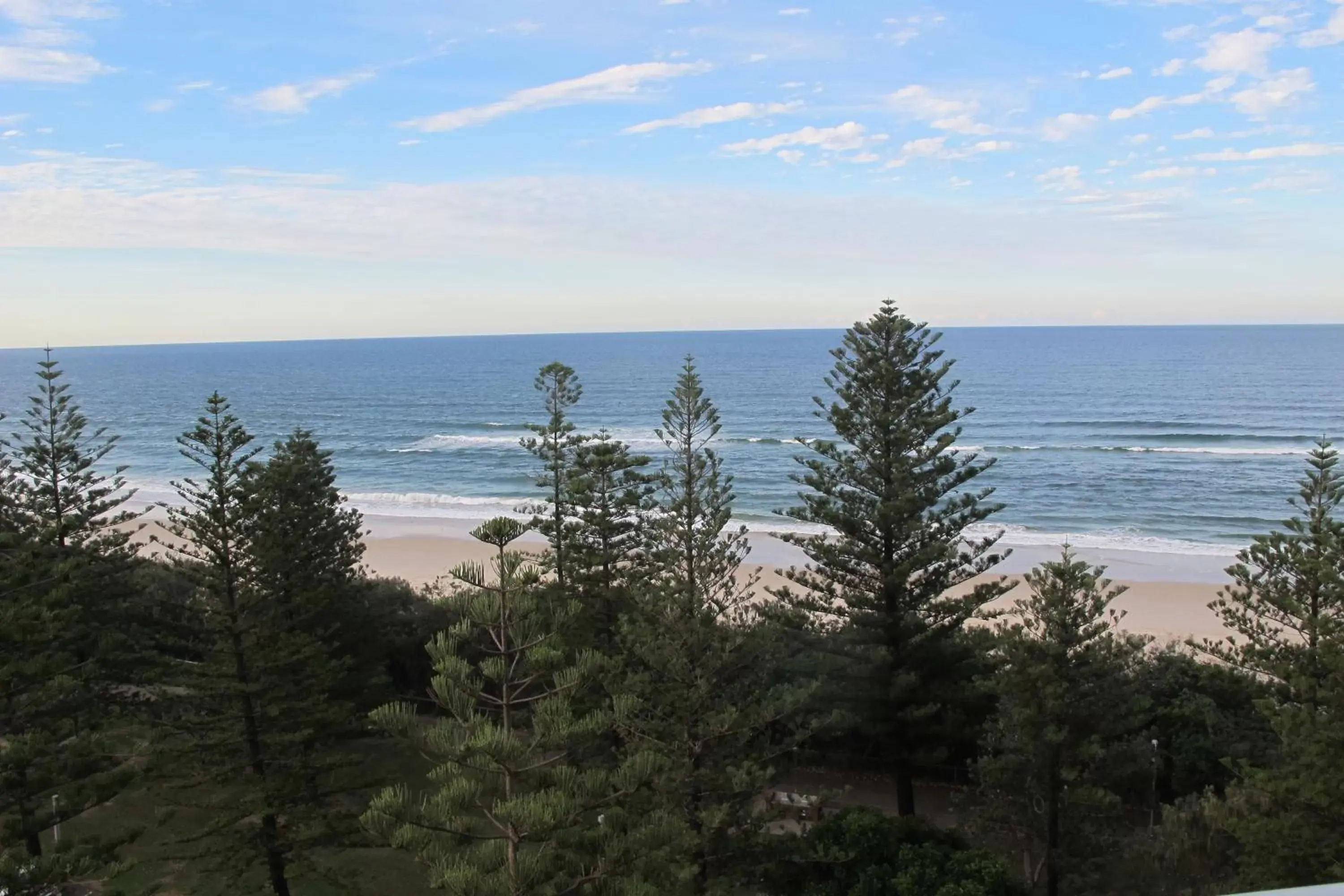 Sea view in Pacific Regis Beachfront Holiday Apartments