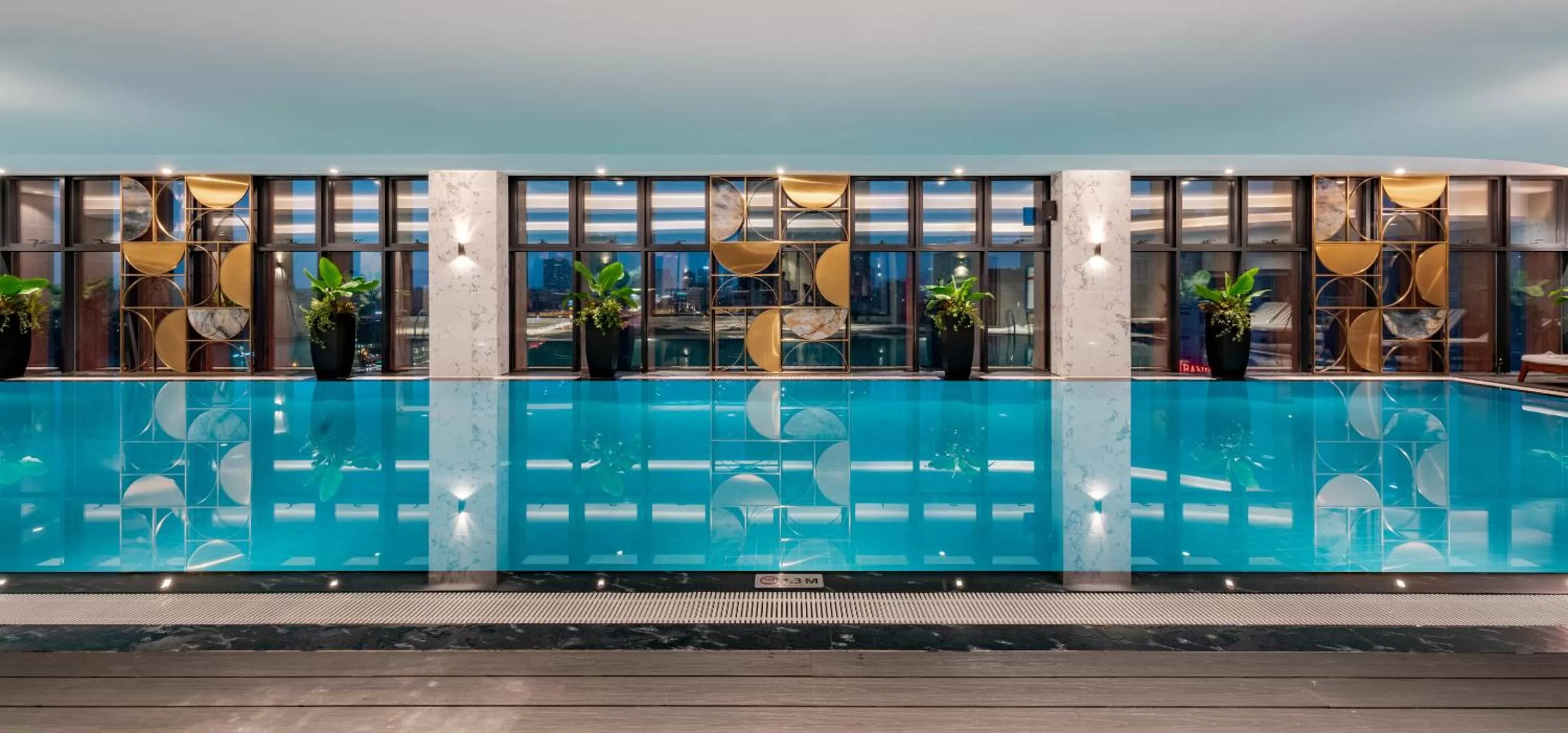 Swimming pool in Mövenpick Living West Hanoi