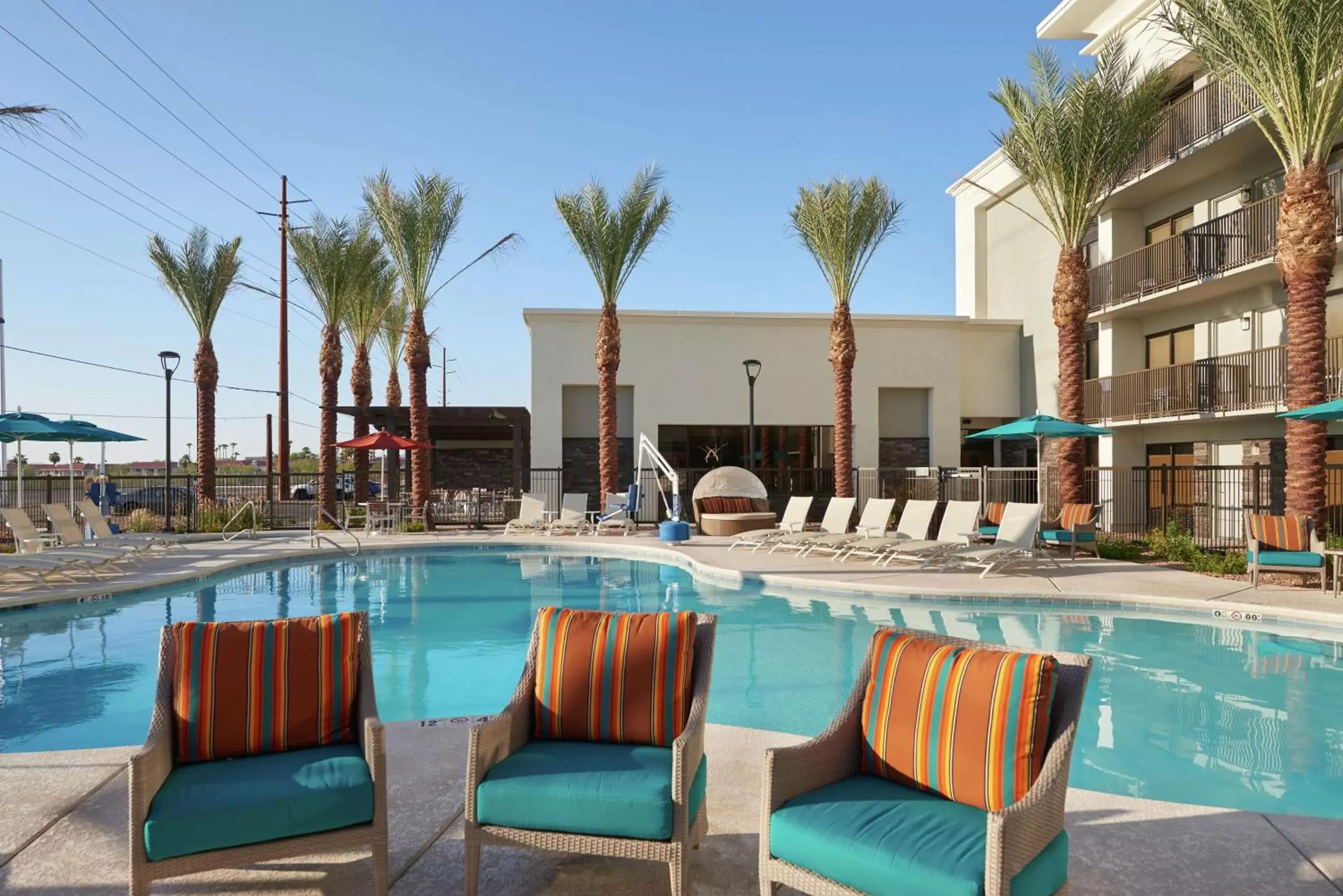 Pool view, Swimming Pool in Hampton Inn Lake Havasu City