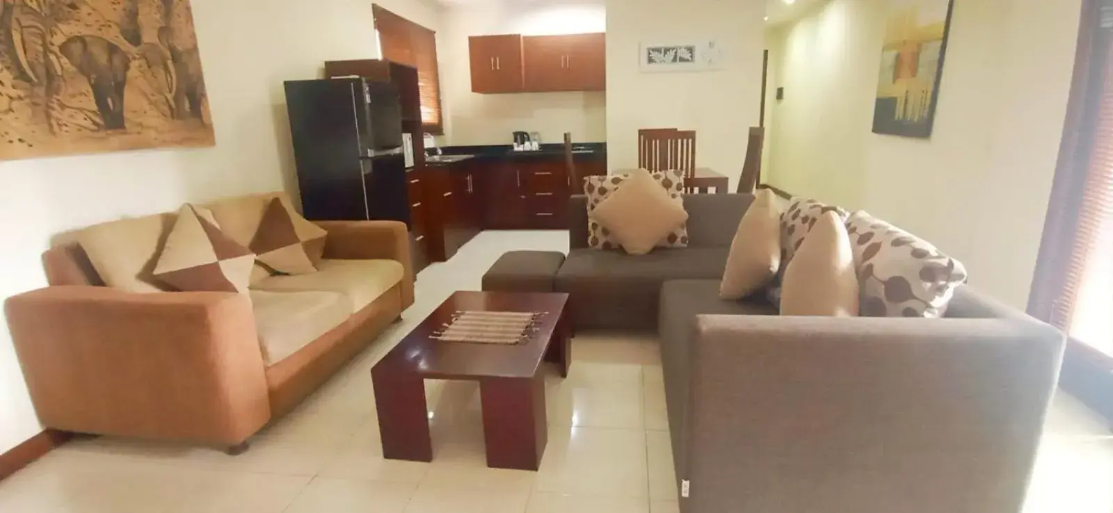 Seating Area in Sekuta Condo Suites