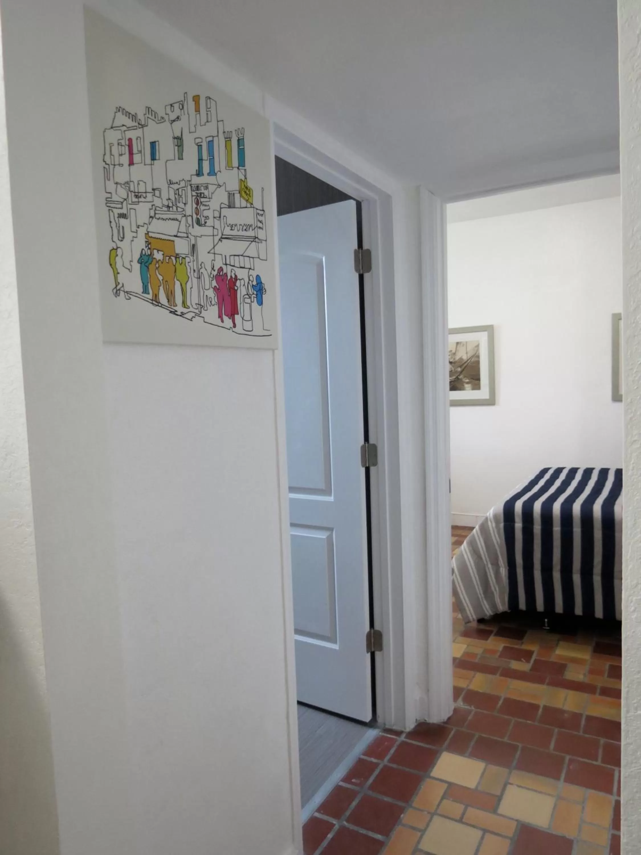 Bed in Harding Boutique Apartments