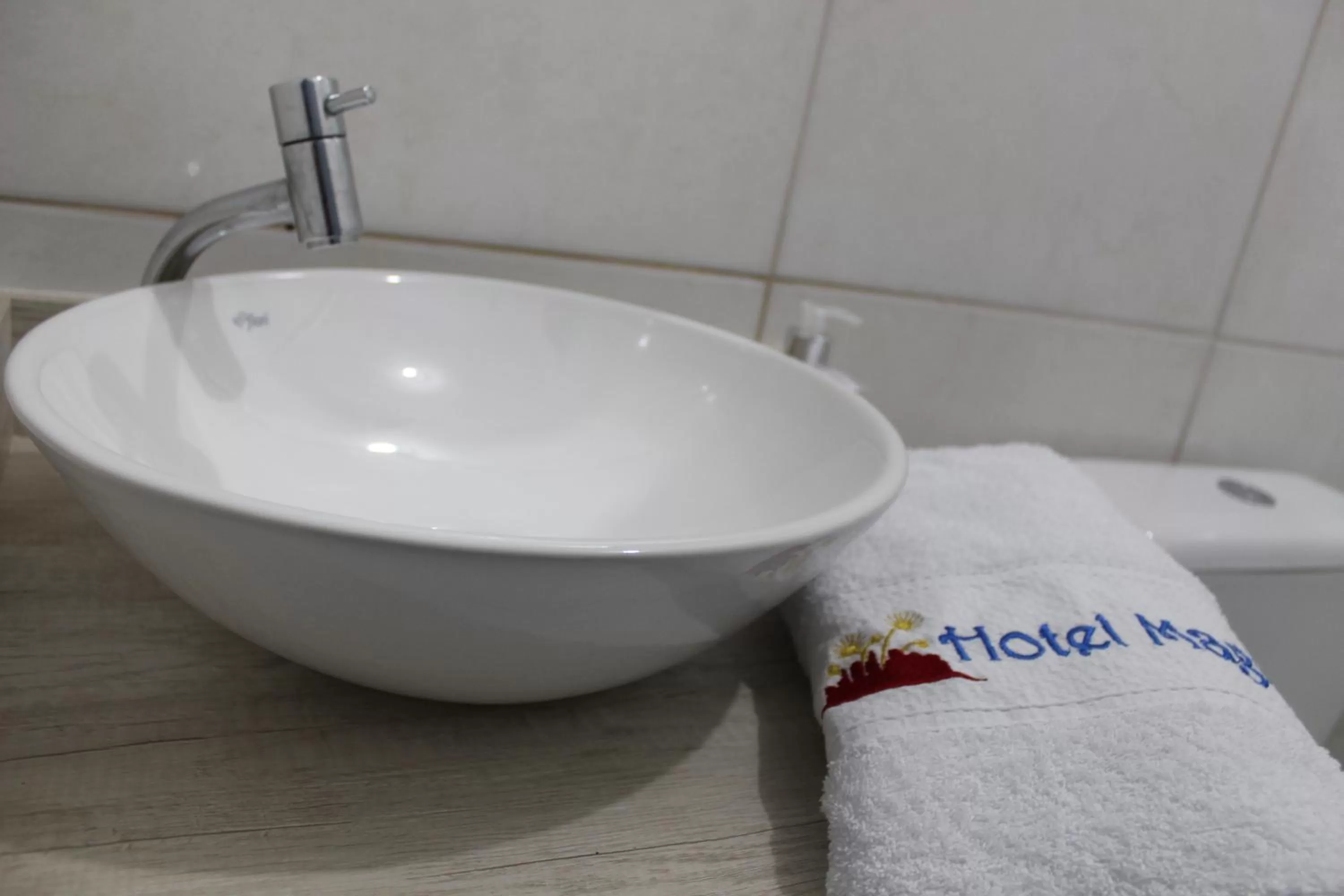 Bathroom in Hotel e Pousada Magic