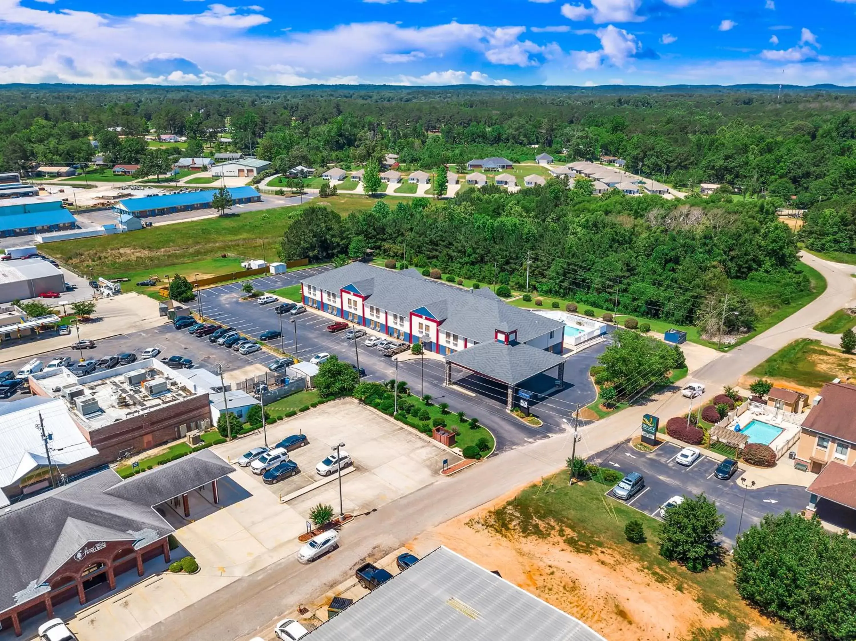 Bird's-eye View in Hometown Inn Thomasville