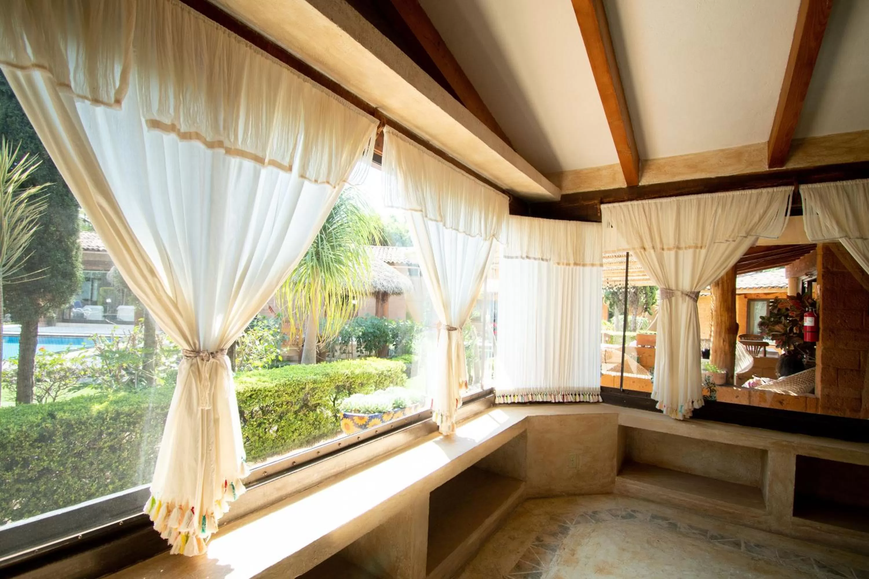 Garden view in Quinta Ascensión Hotel Boutique Only Adults