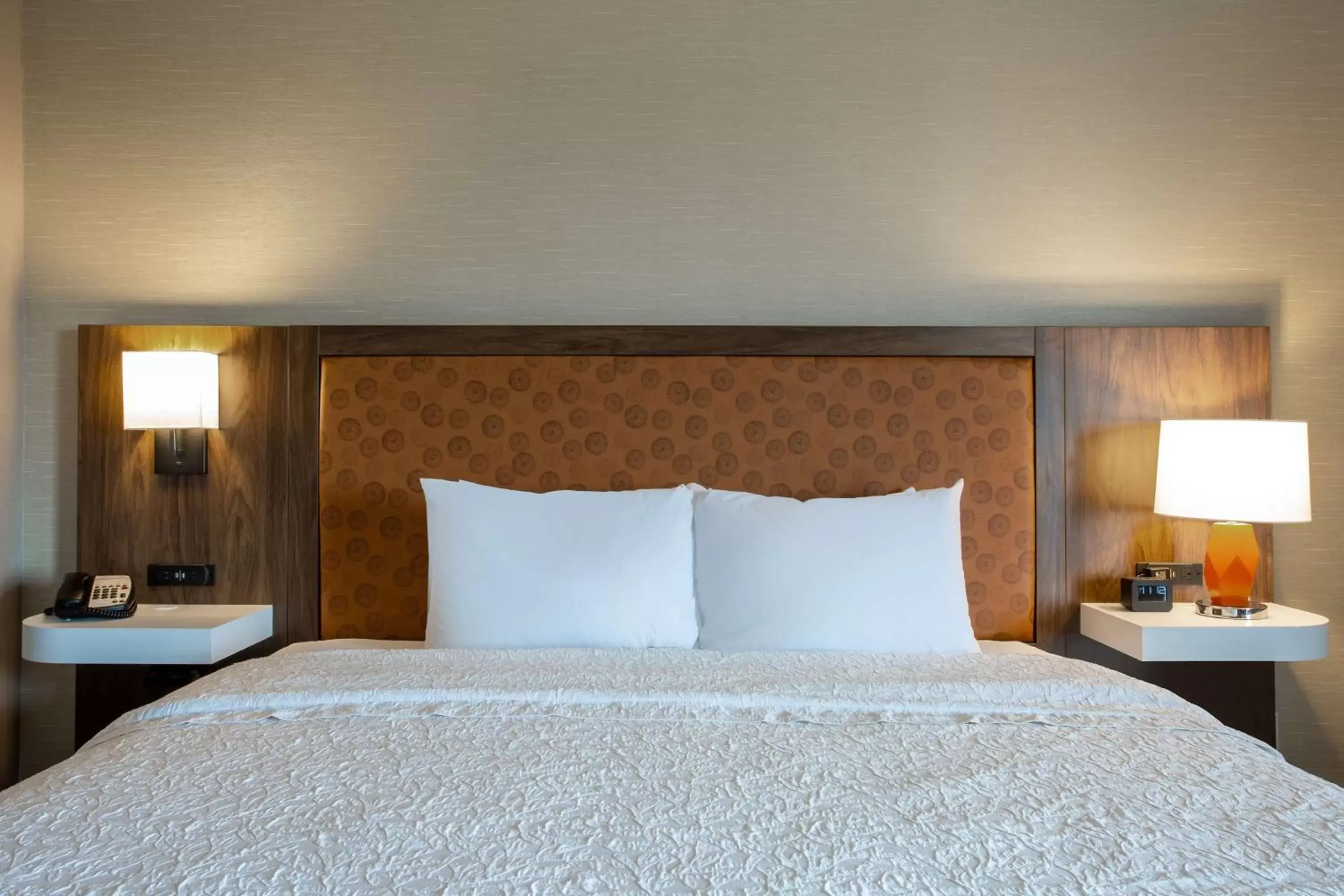 Bed in Hampton Inn Watertown Bed in Hampton Inn Watertown