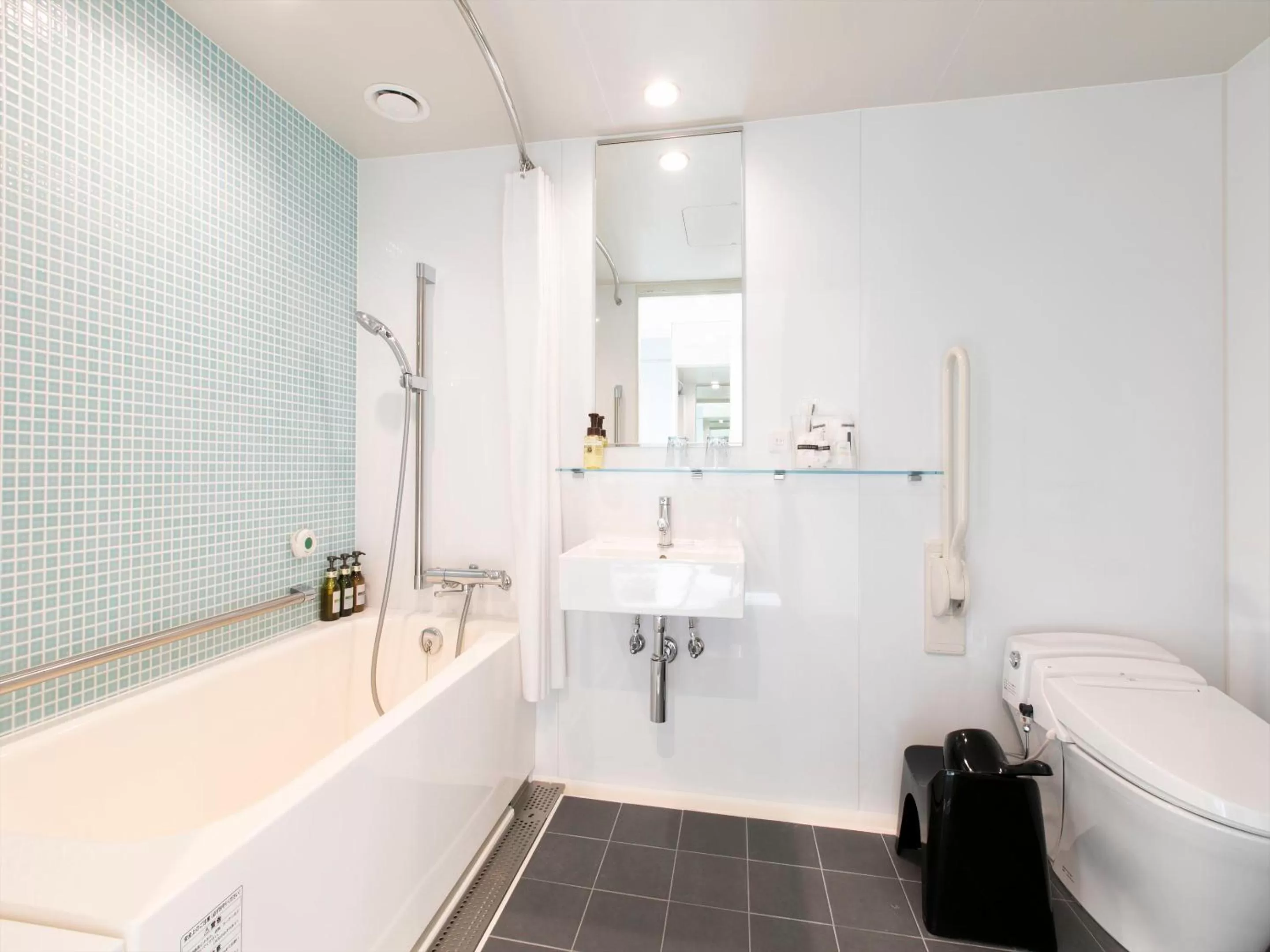 Bathroom in Tenza Hotel & SKYSPA at Sapporo Central