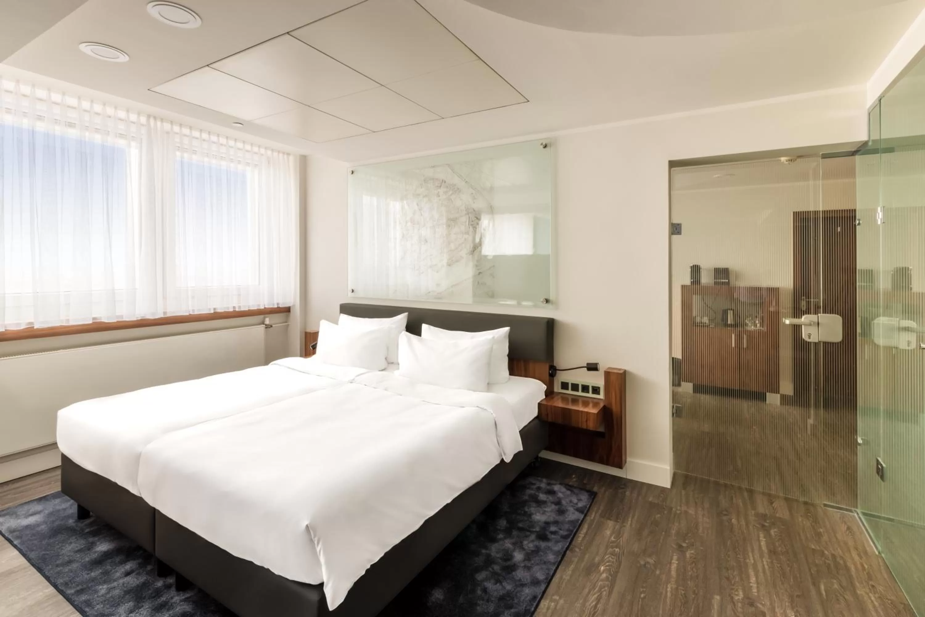 Bed in Radisson Blu Hotel Erfurt