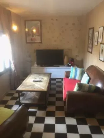 Living room, Seating Area in Auberge du Manet