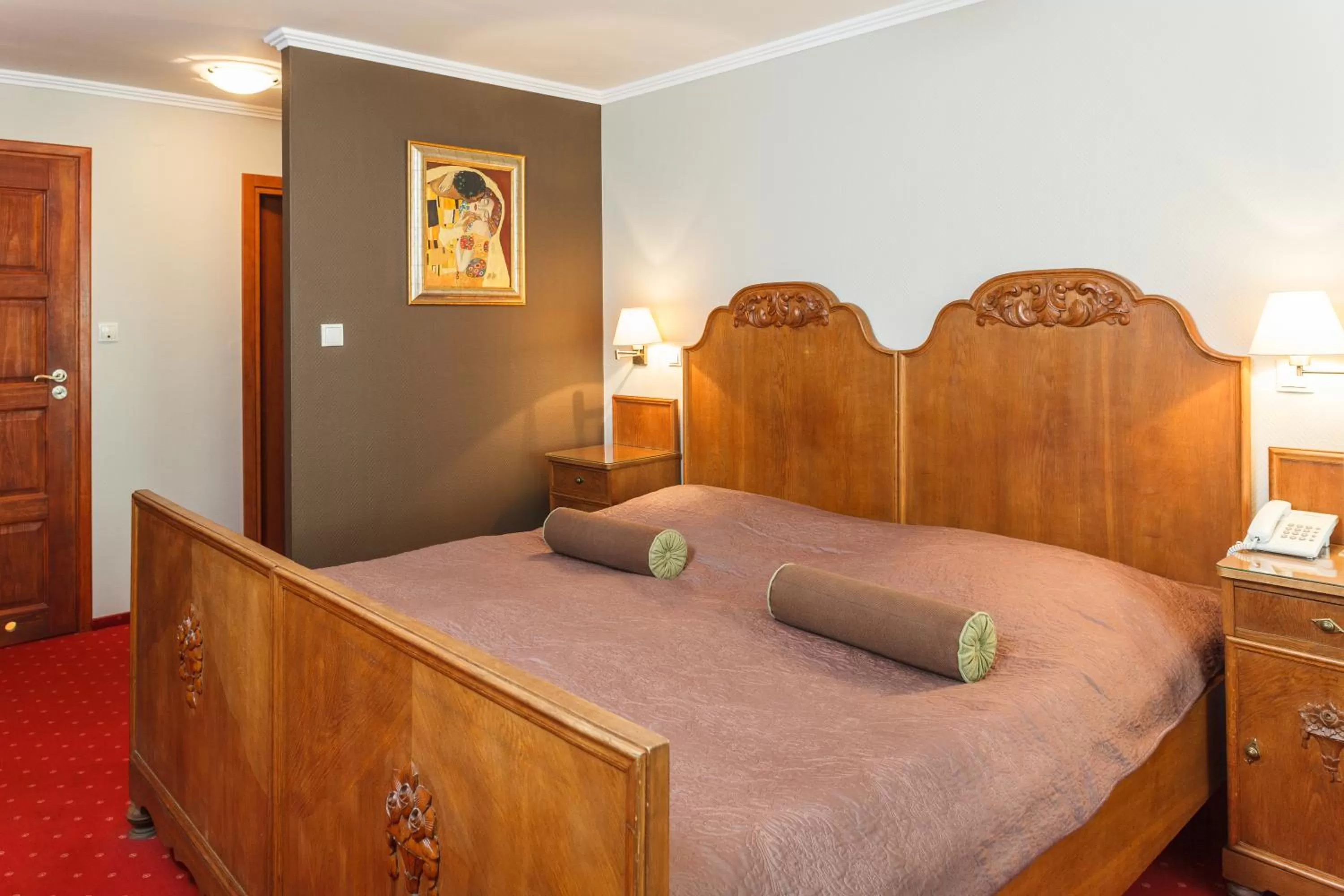 Bedroom, Bed in Hotel Czarna Róża