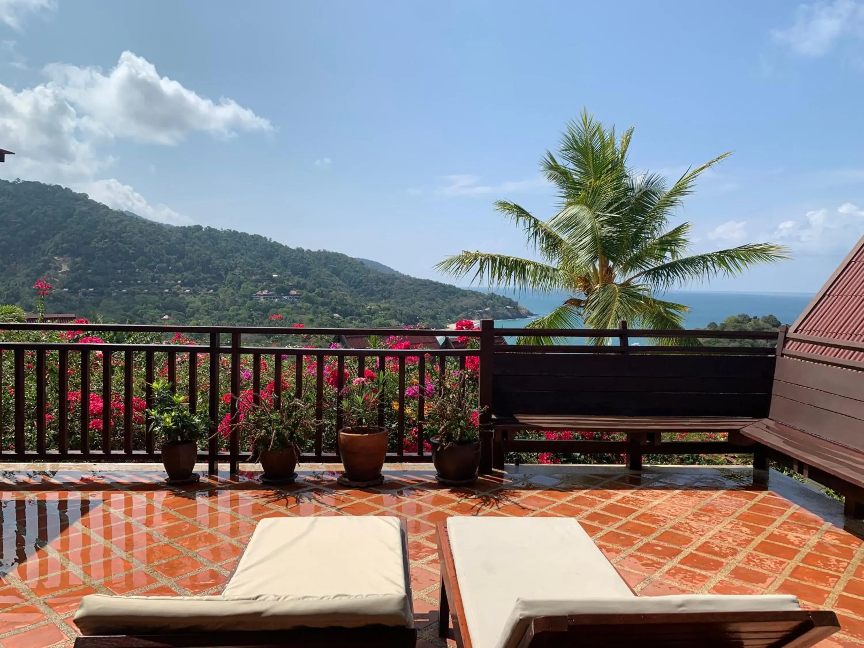 Balcony/Terrace in Baan KanTiang See Villas - SHA Extra Plus