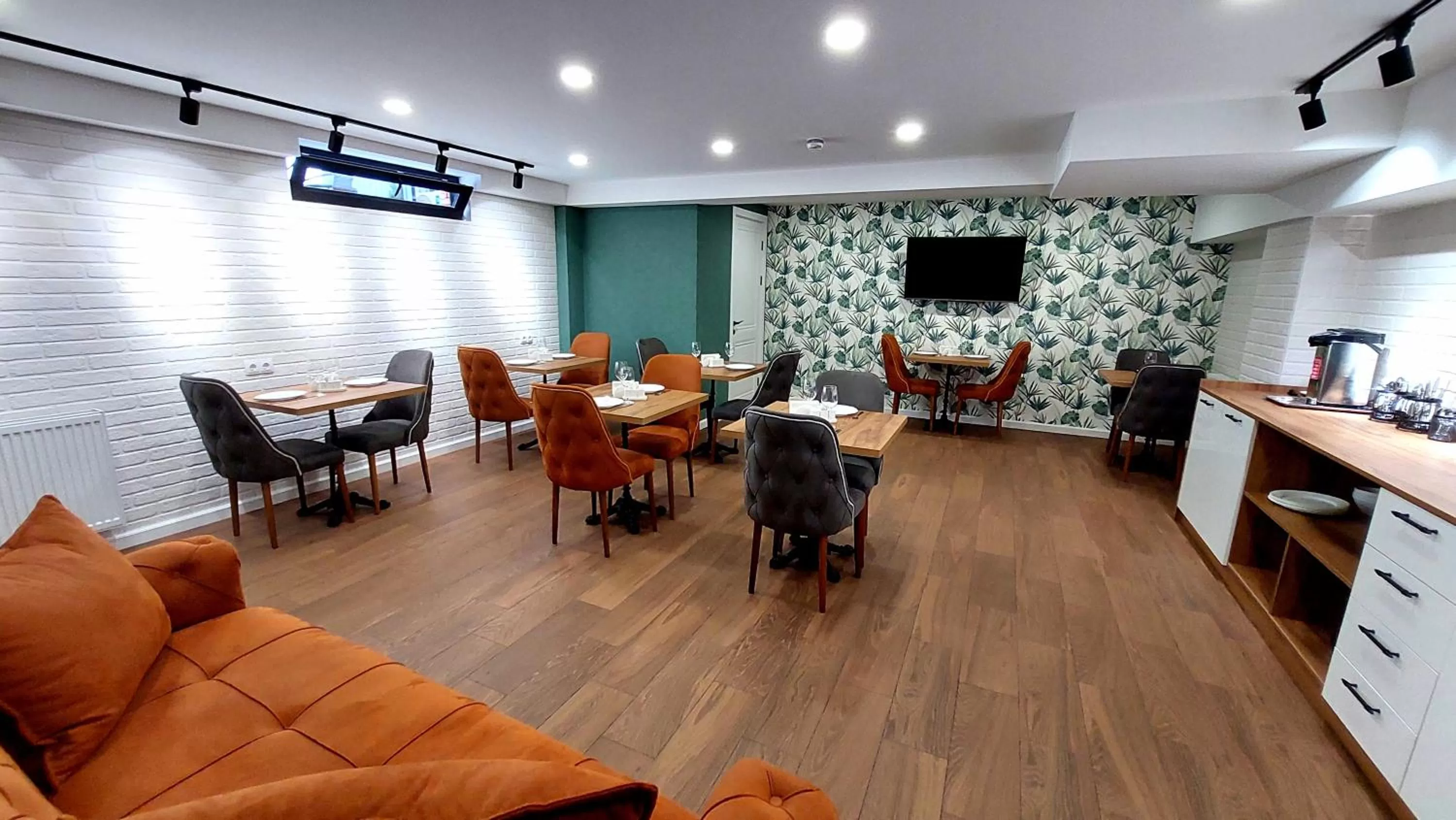 Seating area in Falcon Boutique Hotel