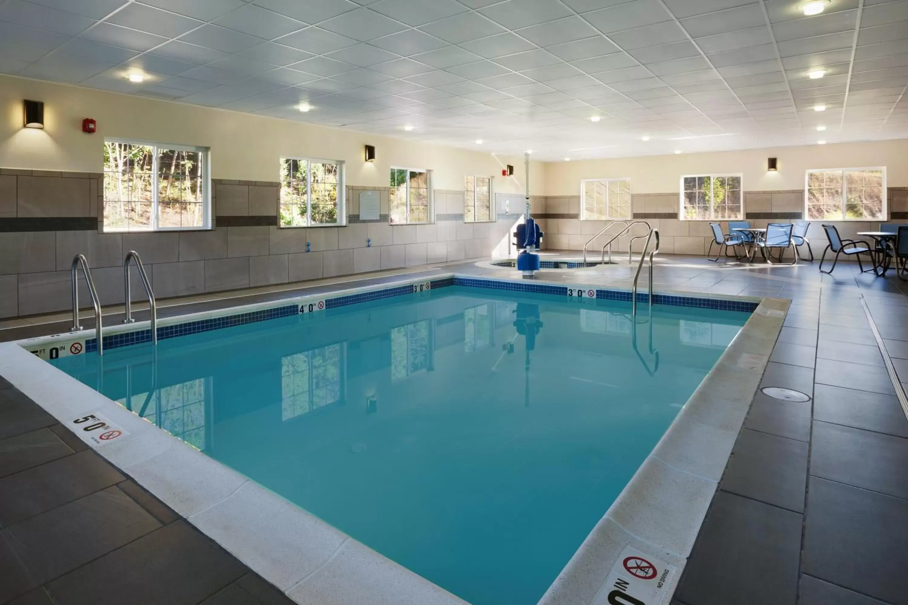 Swimming Pool in Microtel Inn & Suites by Wyndham Wilkes Barre