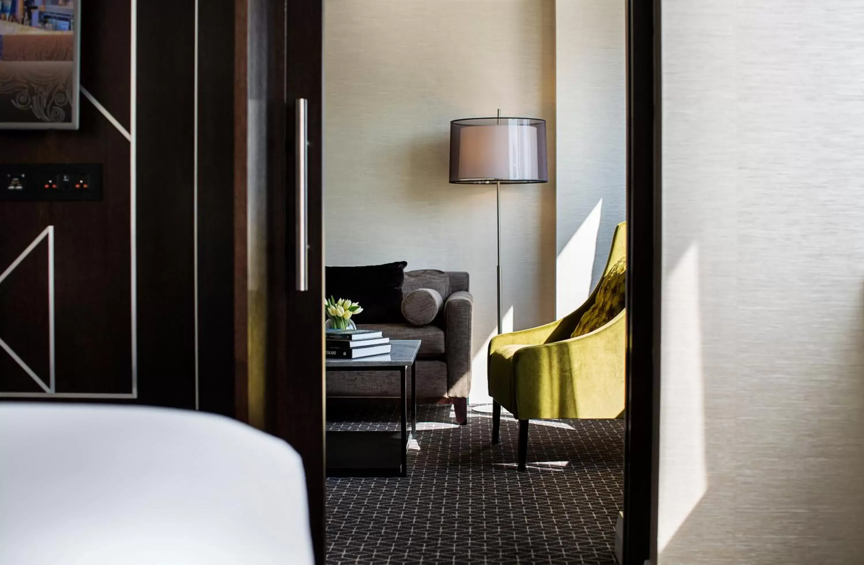 Seating area in Mövenpick Hotel Auckland