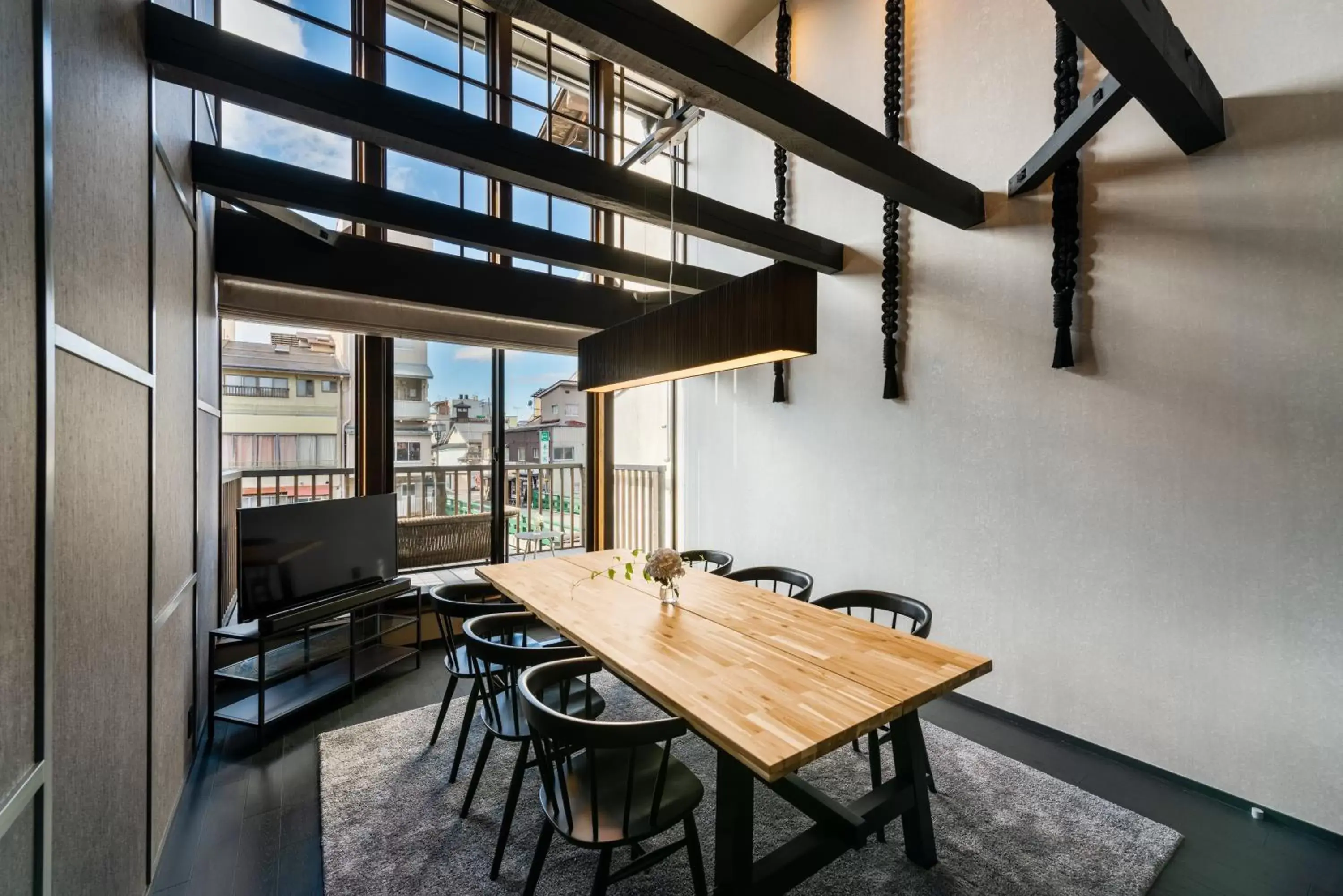 Dining area in THE MACHIYA HOTEL TAKAYAMA