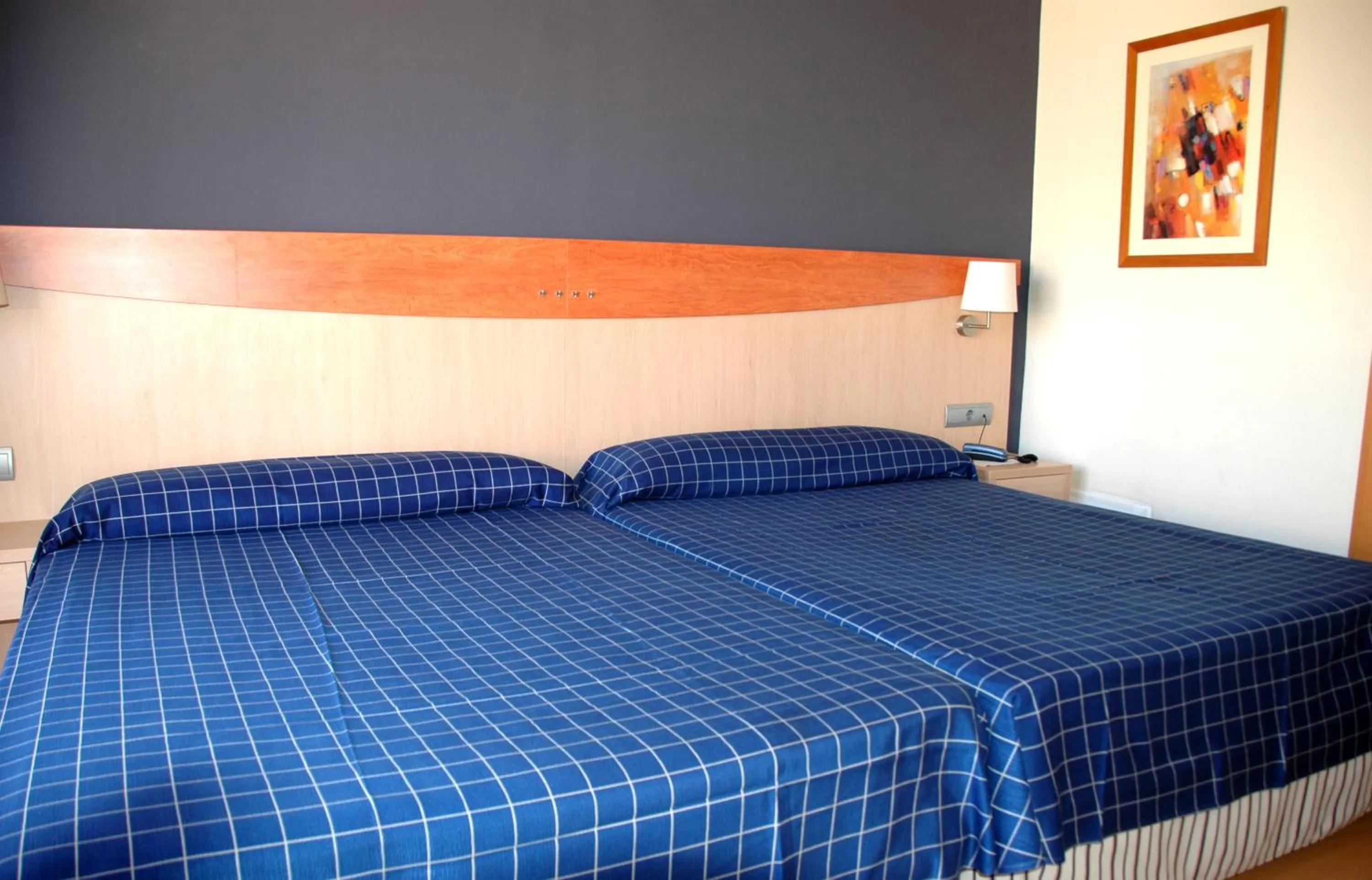 Bed in Hotel President