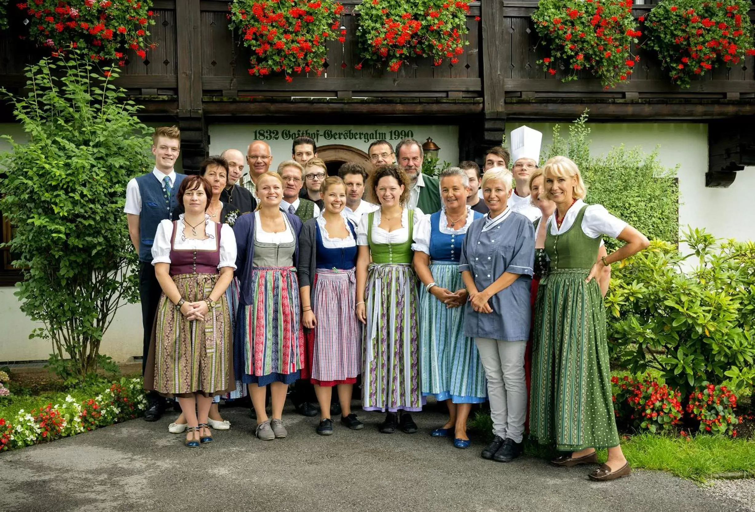 People in Romantikhotel Die Gersberg Alm