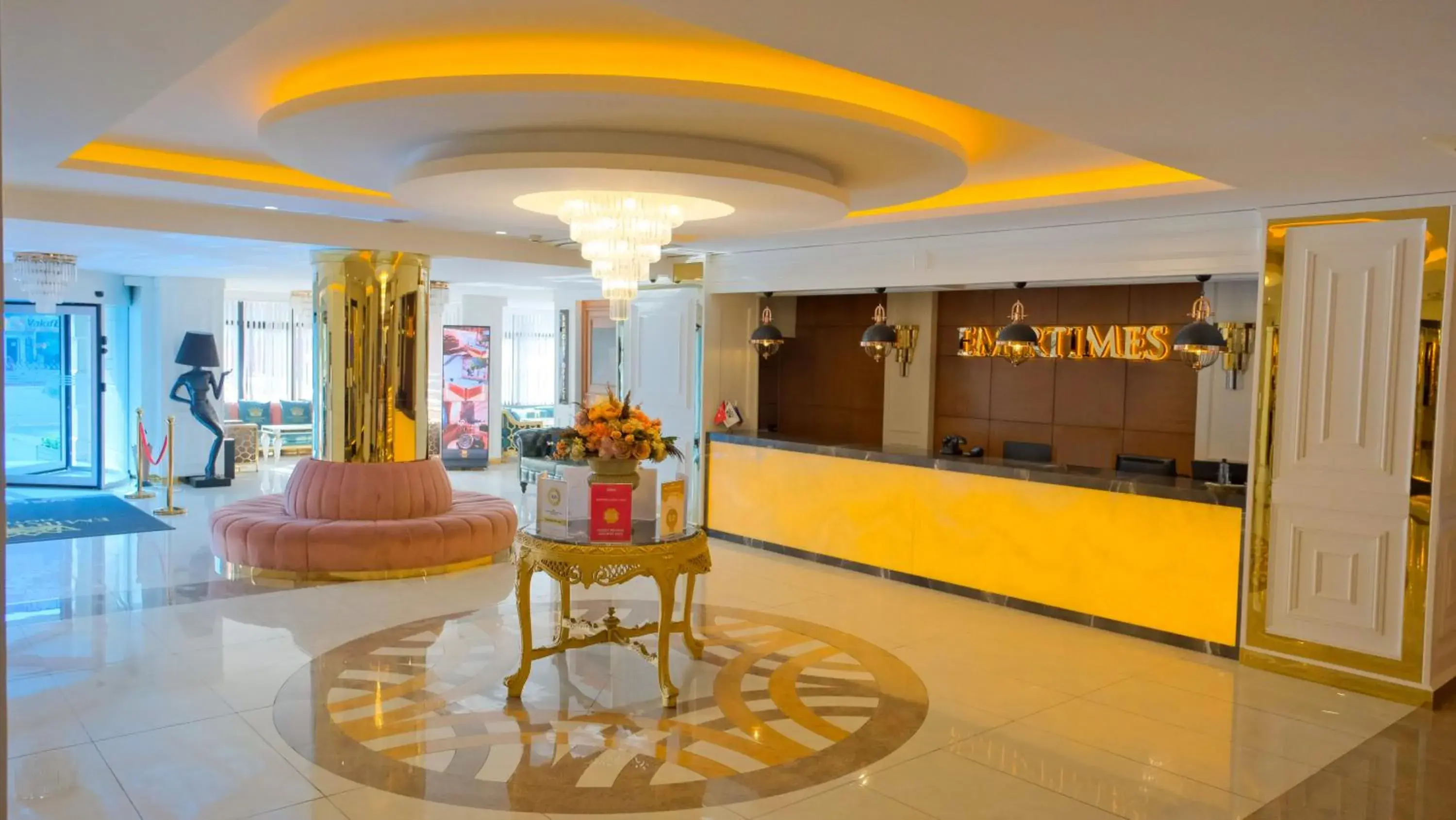 Lobby or reception, Lobby/Reception in Emirtimes Hotel&Spa - Tuzla