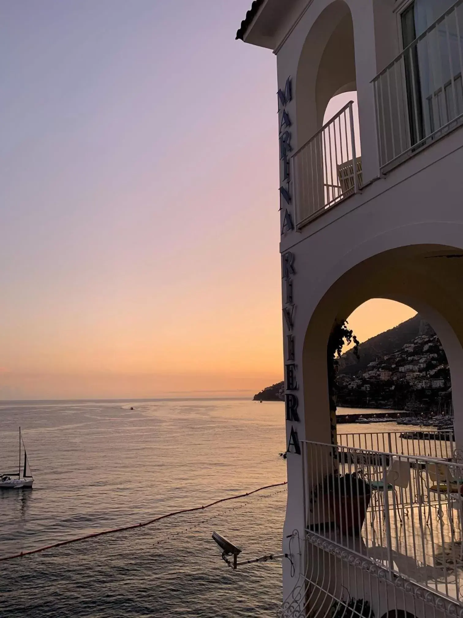 Sea view, Sunrise/Sunset in Hotel Marina Riviera