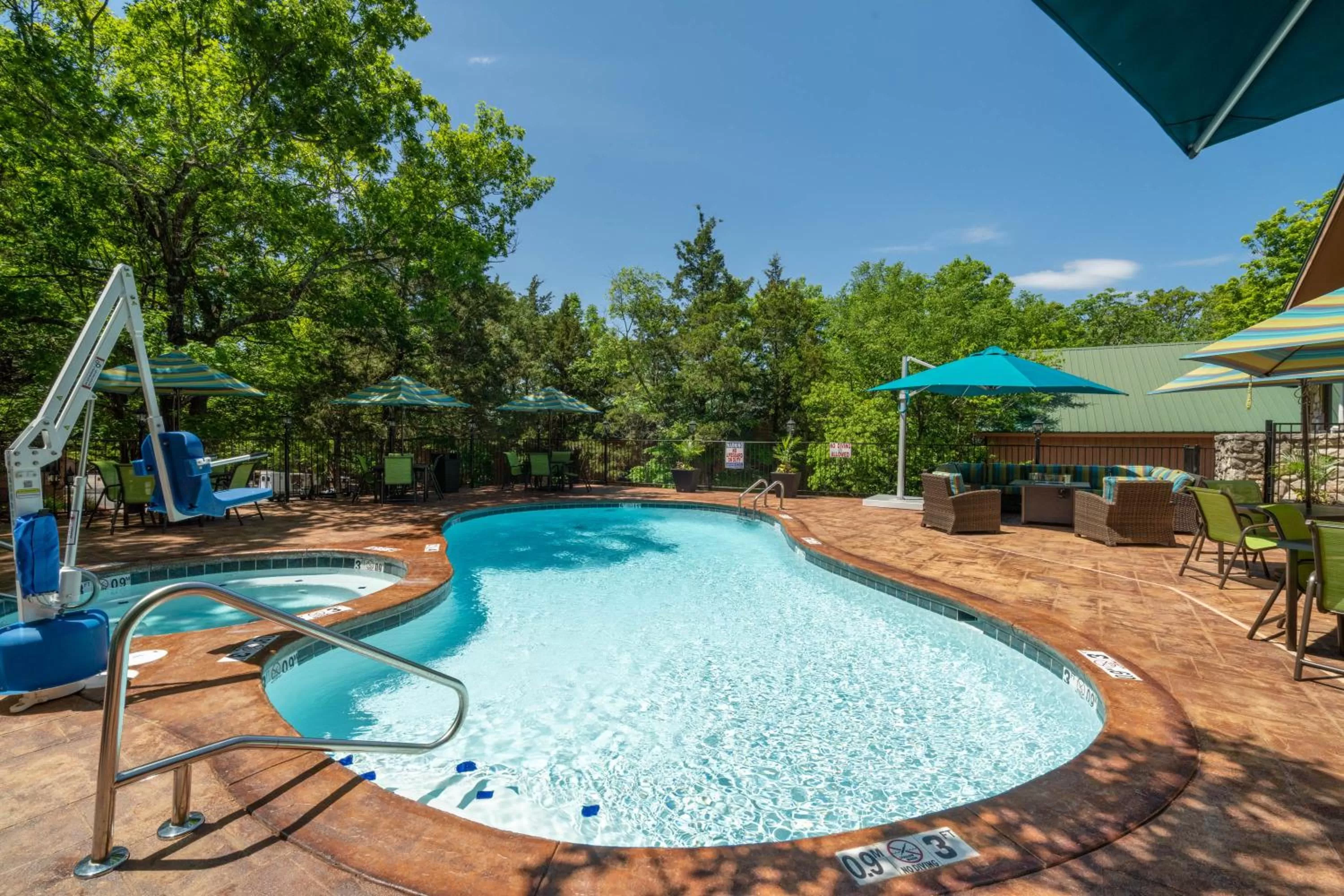 Swimming pool in Cabins at Green Mountain, Trademark Collection by Wyndham