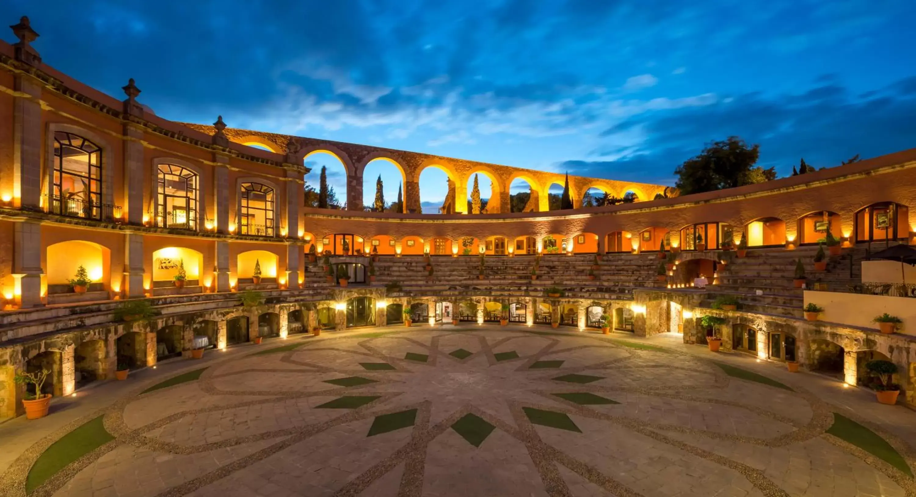 Decorative detail, Property Building in Quinta Real Zacatecas