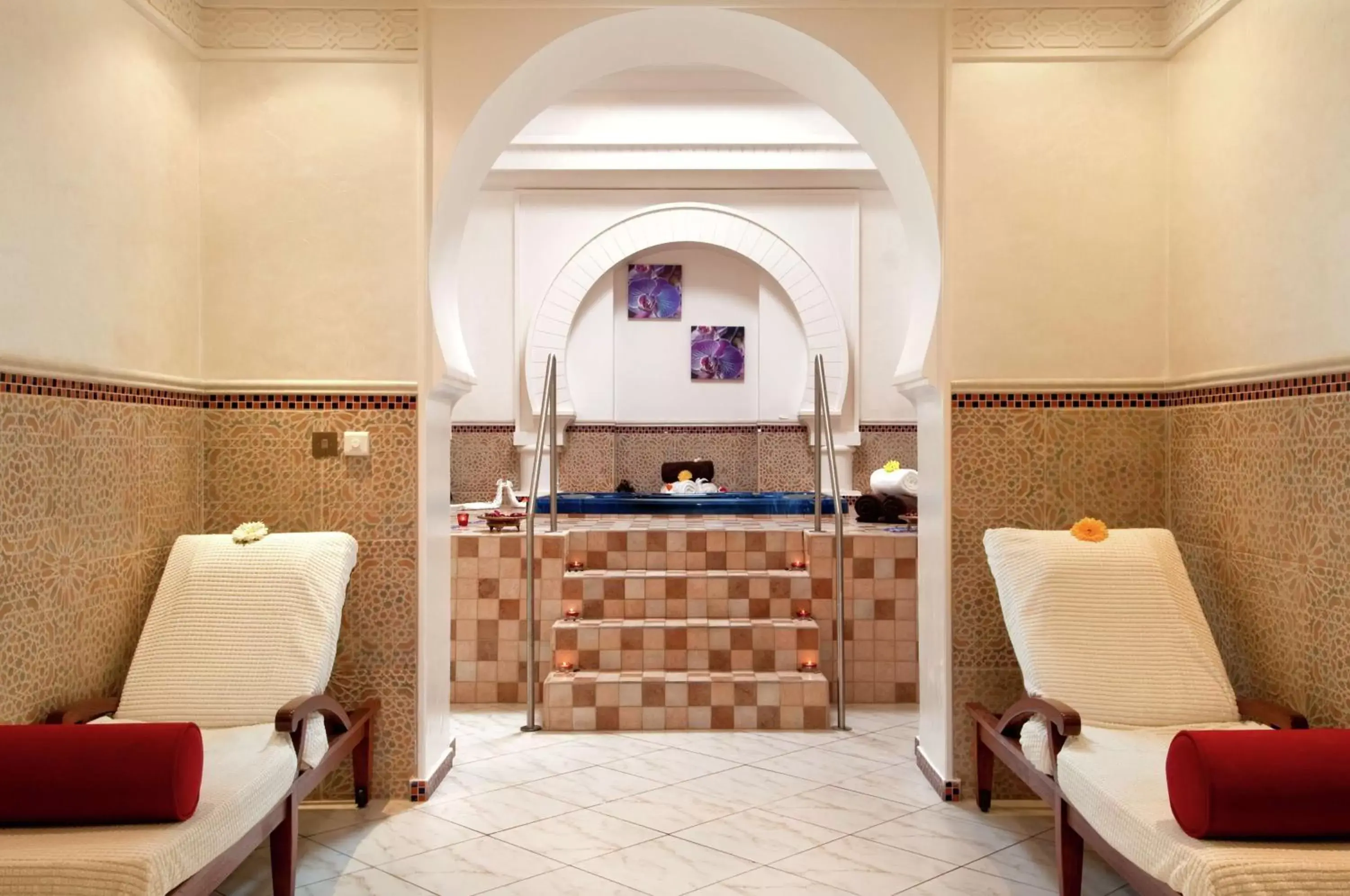 Spa and wellness centre/facilities, Bathroom in Hilton Ras Al Khaimah Beach Resort
