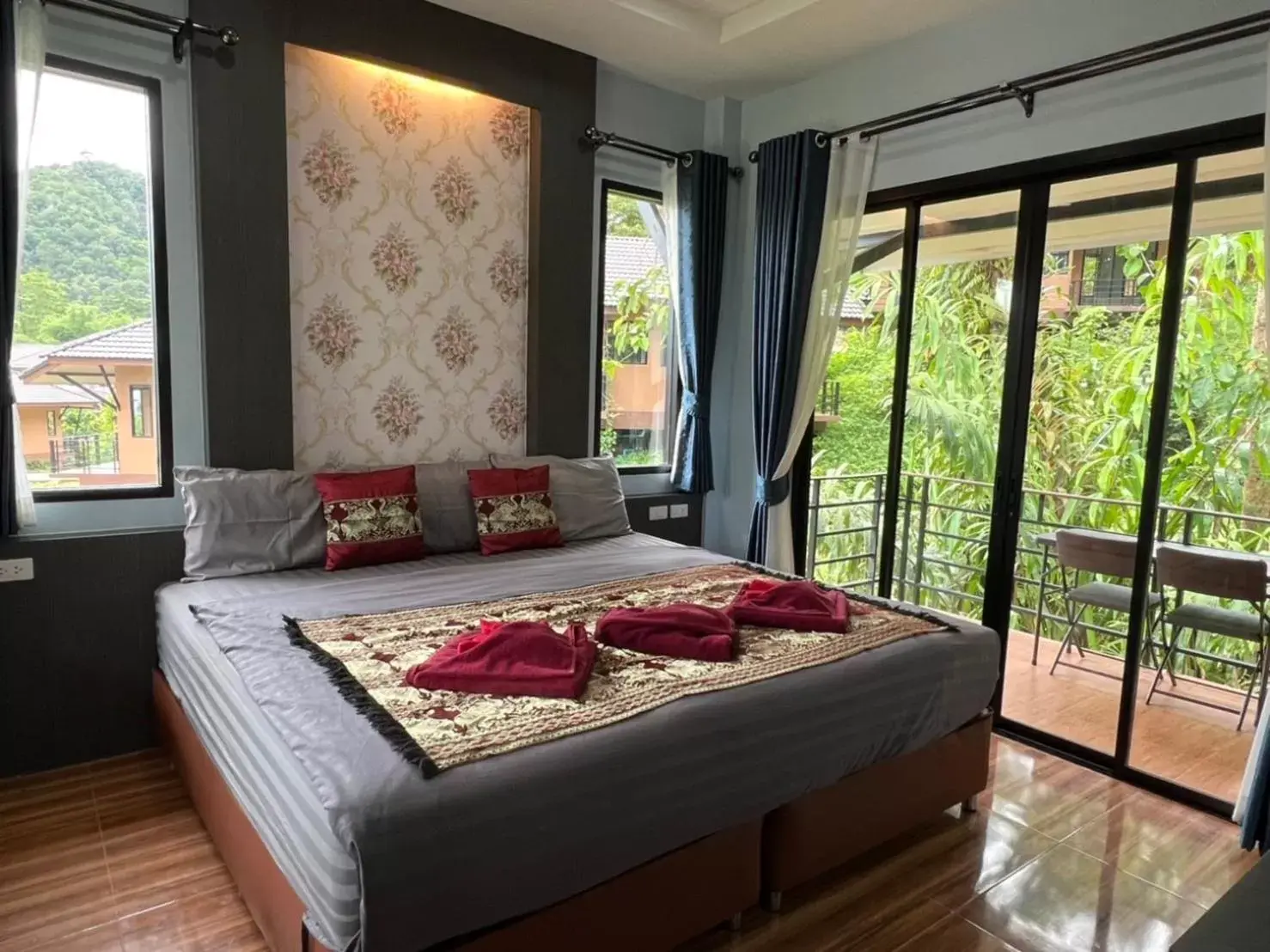 Bed in Khaosok Rainforest Resort Bed in Khaosok Rainforest Resort