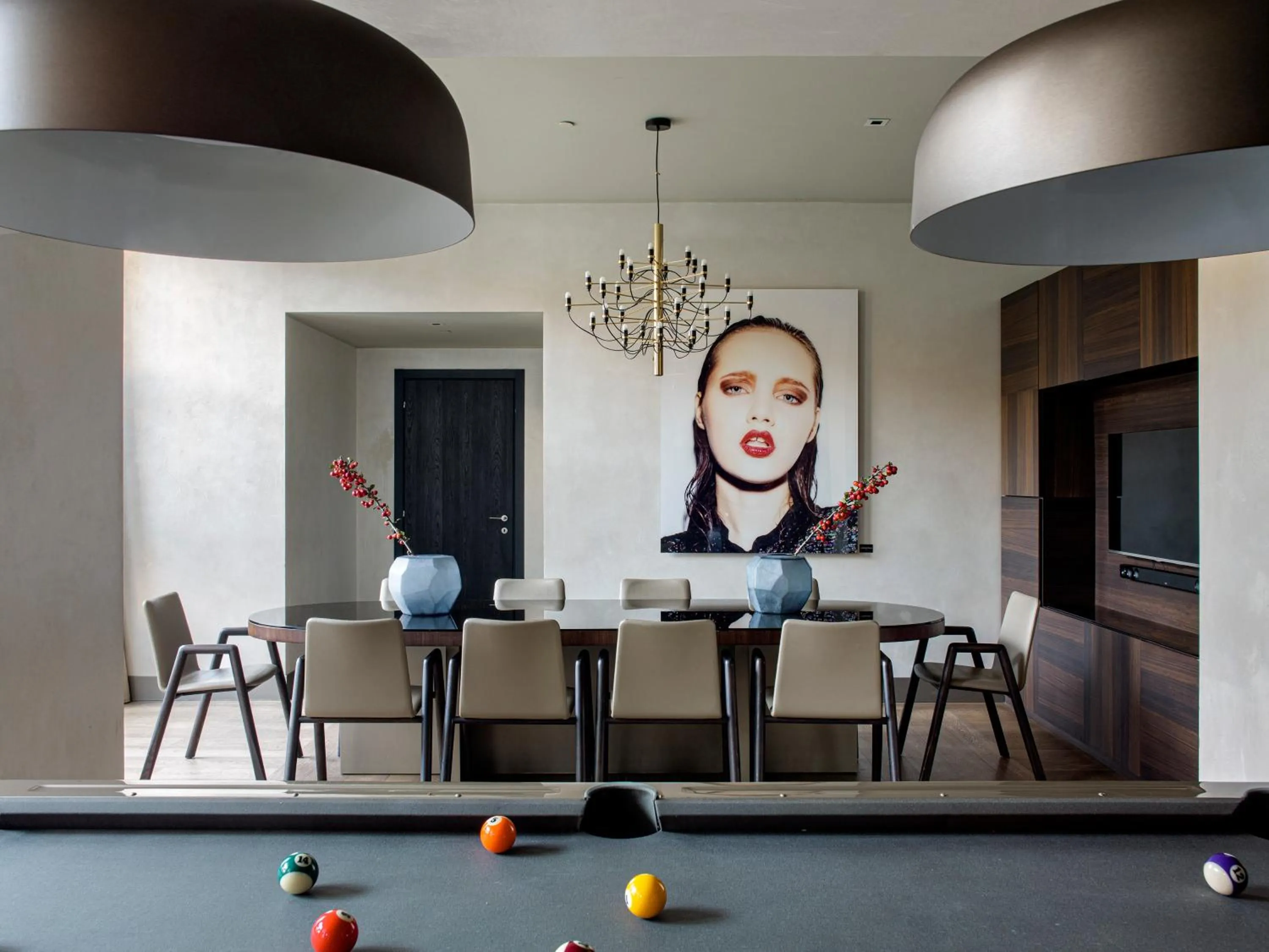 Billiard in ME Milan Il Duca