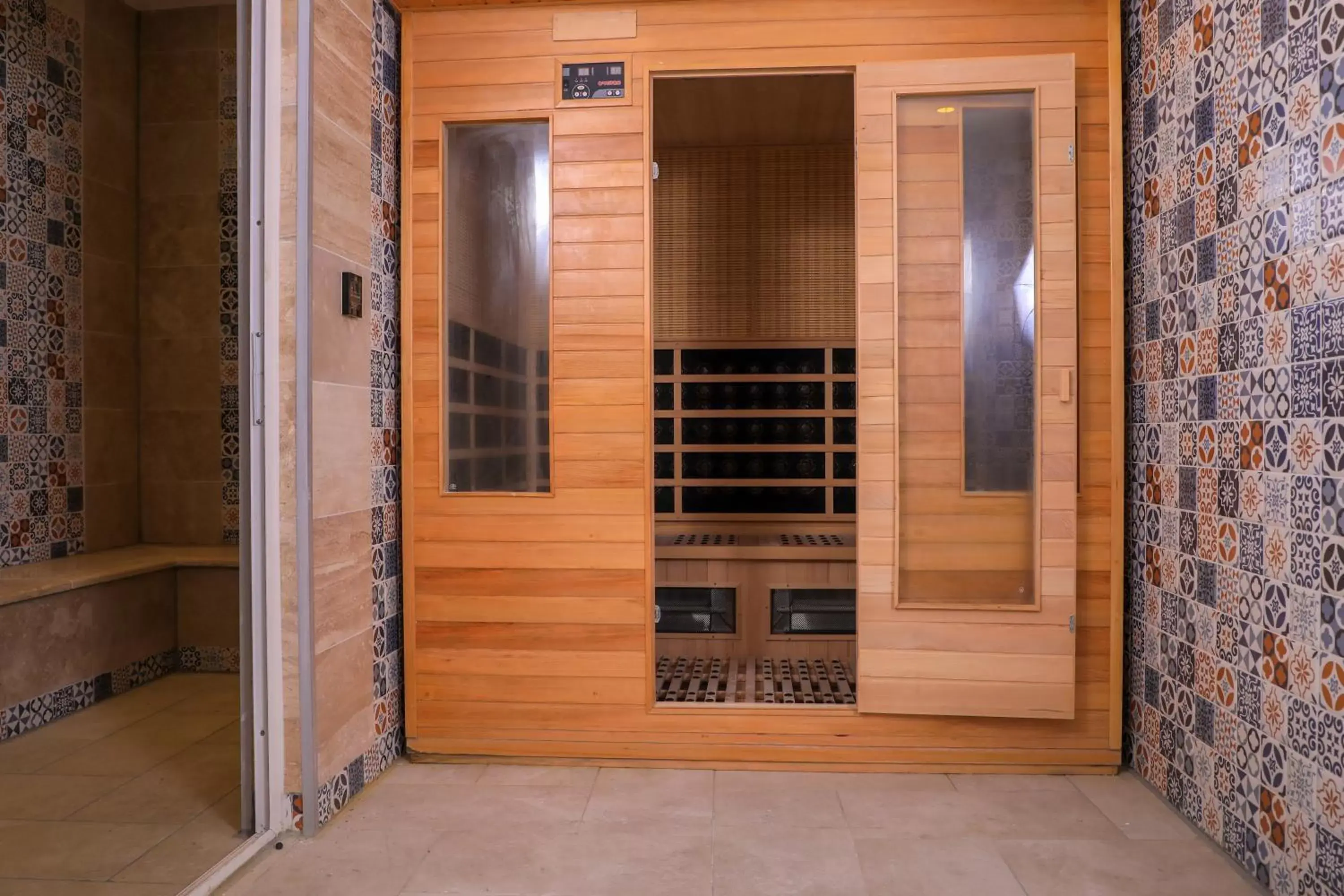 Sauna in My Luxury Hotel