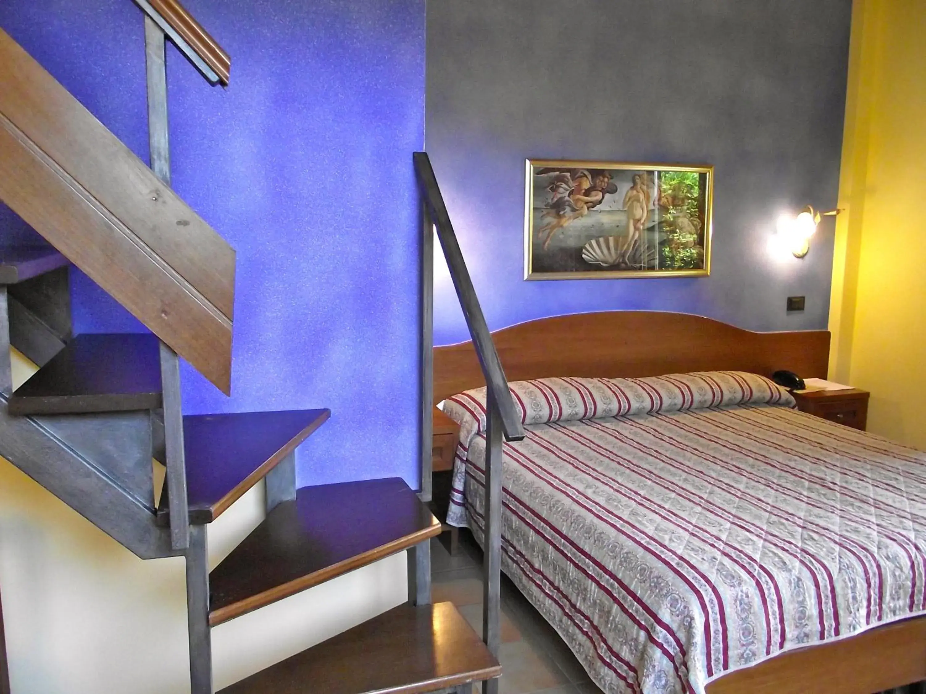 Bed in Hotel Duca Della Corgna