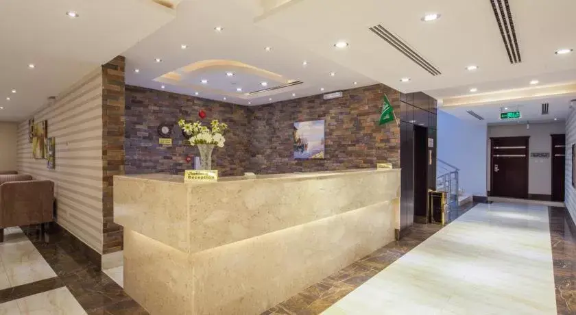 Lobby or reception, Lobby/Reception in Burj Alhayah Hotel Suites Alfalah