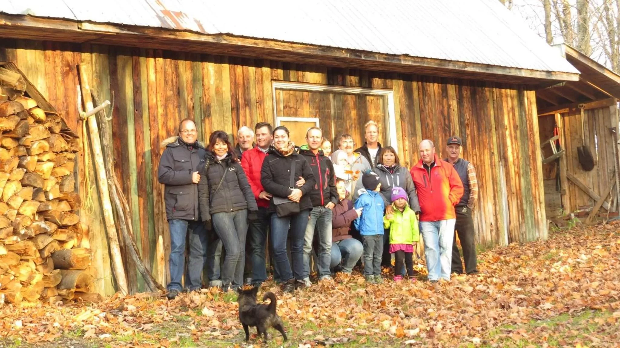 Family in Le Gîte Ambrelane