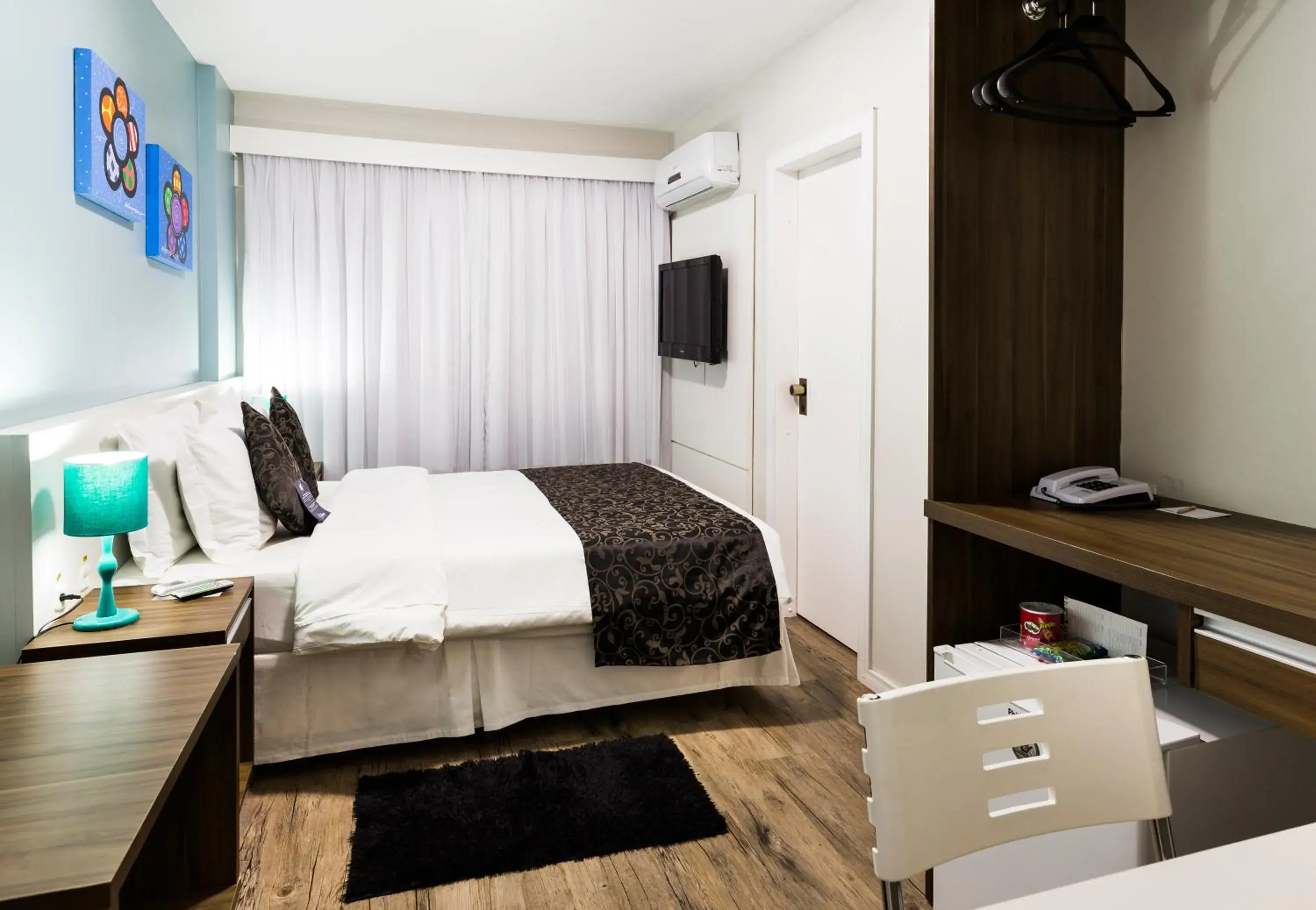 Bedroom, Bed in Sibara Flat Hotel & Convencoes