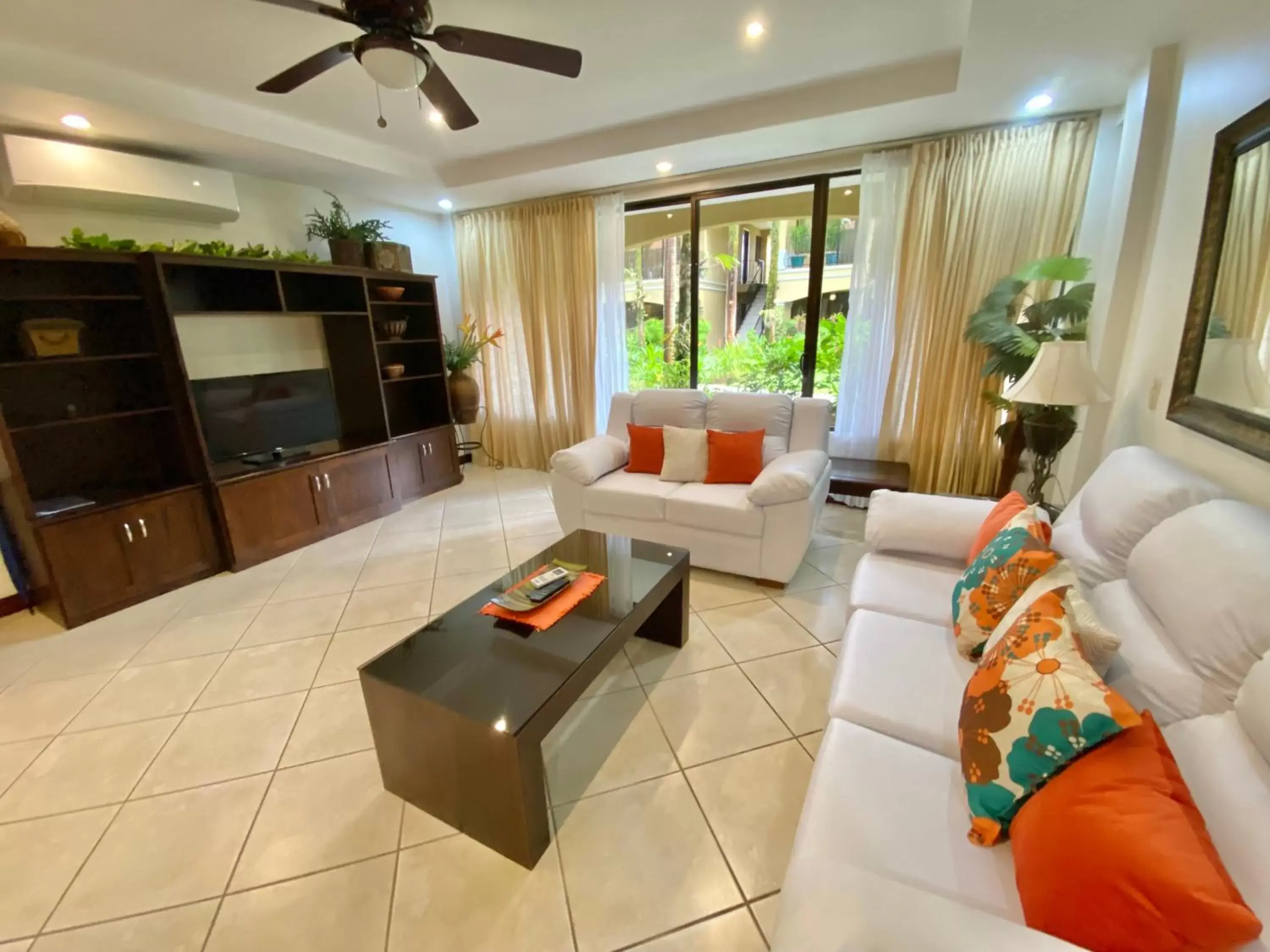 Living room, Seating Area in Monte Carlo Luxury Condominiums