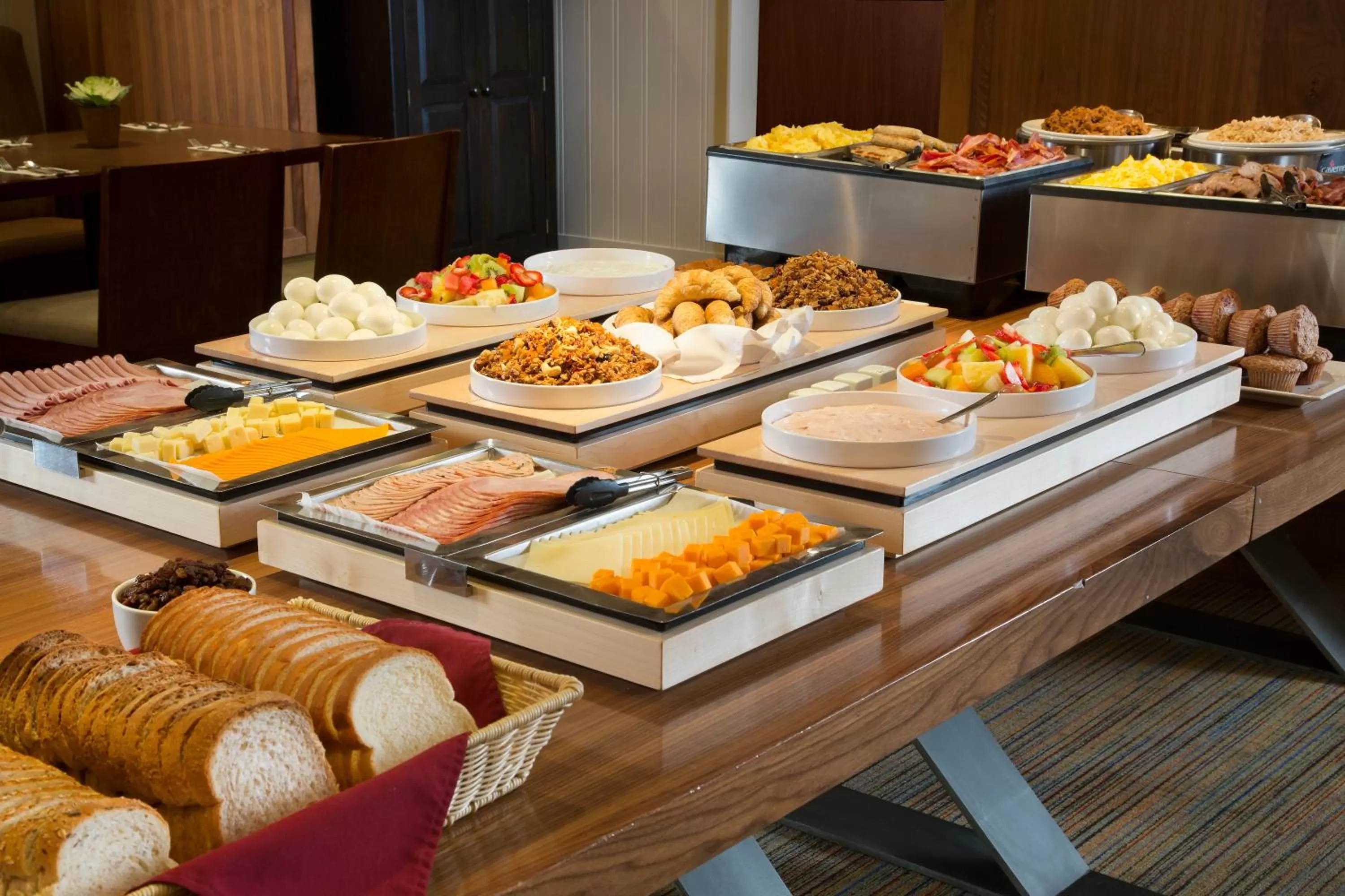 Food close-up in Banff Aspen Lodge