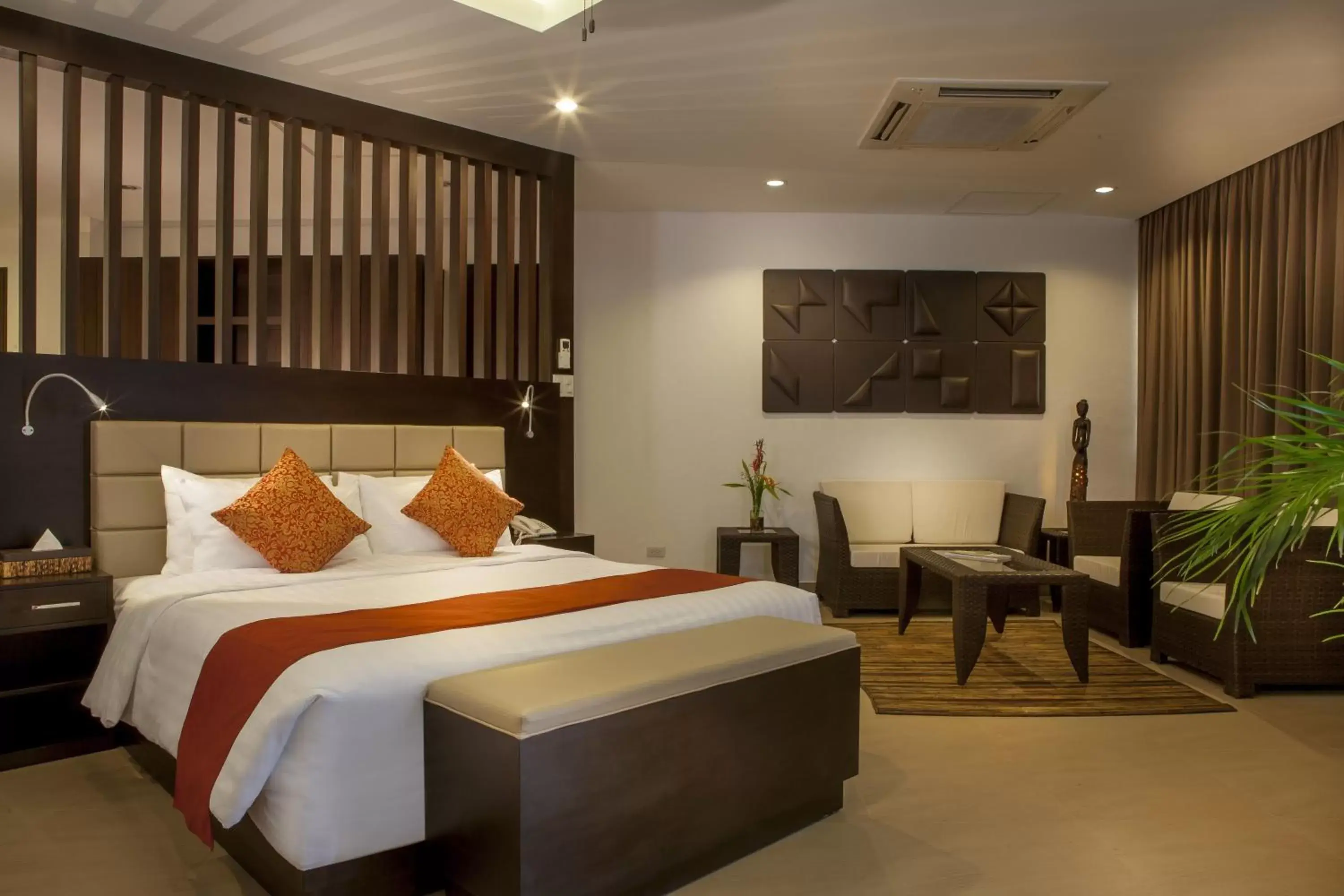 Photo of the whole room, Bed in Busuanga Bay Lodge