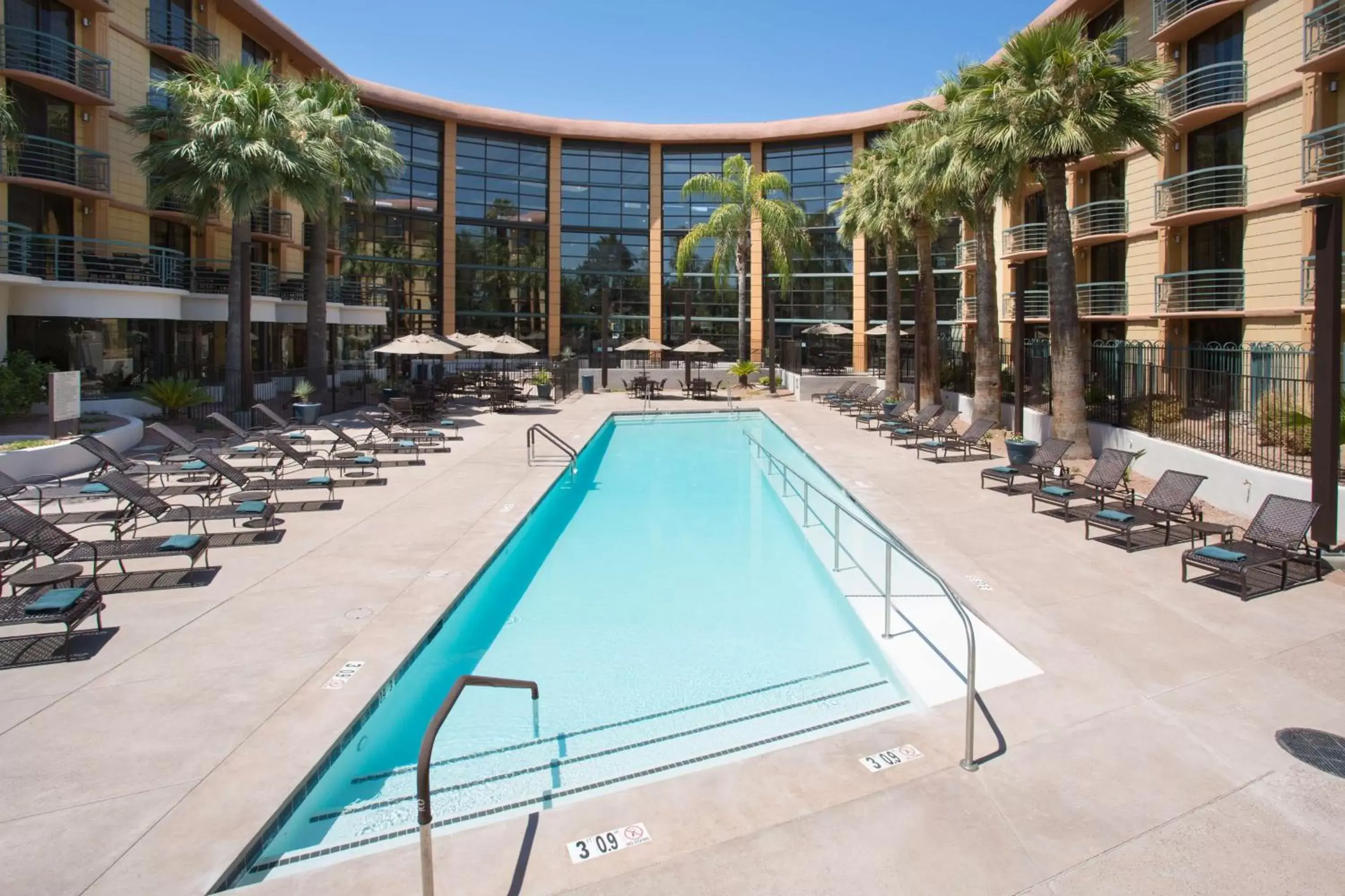 Patio, Swimming Pool in Embassy Suites by Hilton Phoenix Biltmore