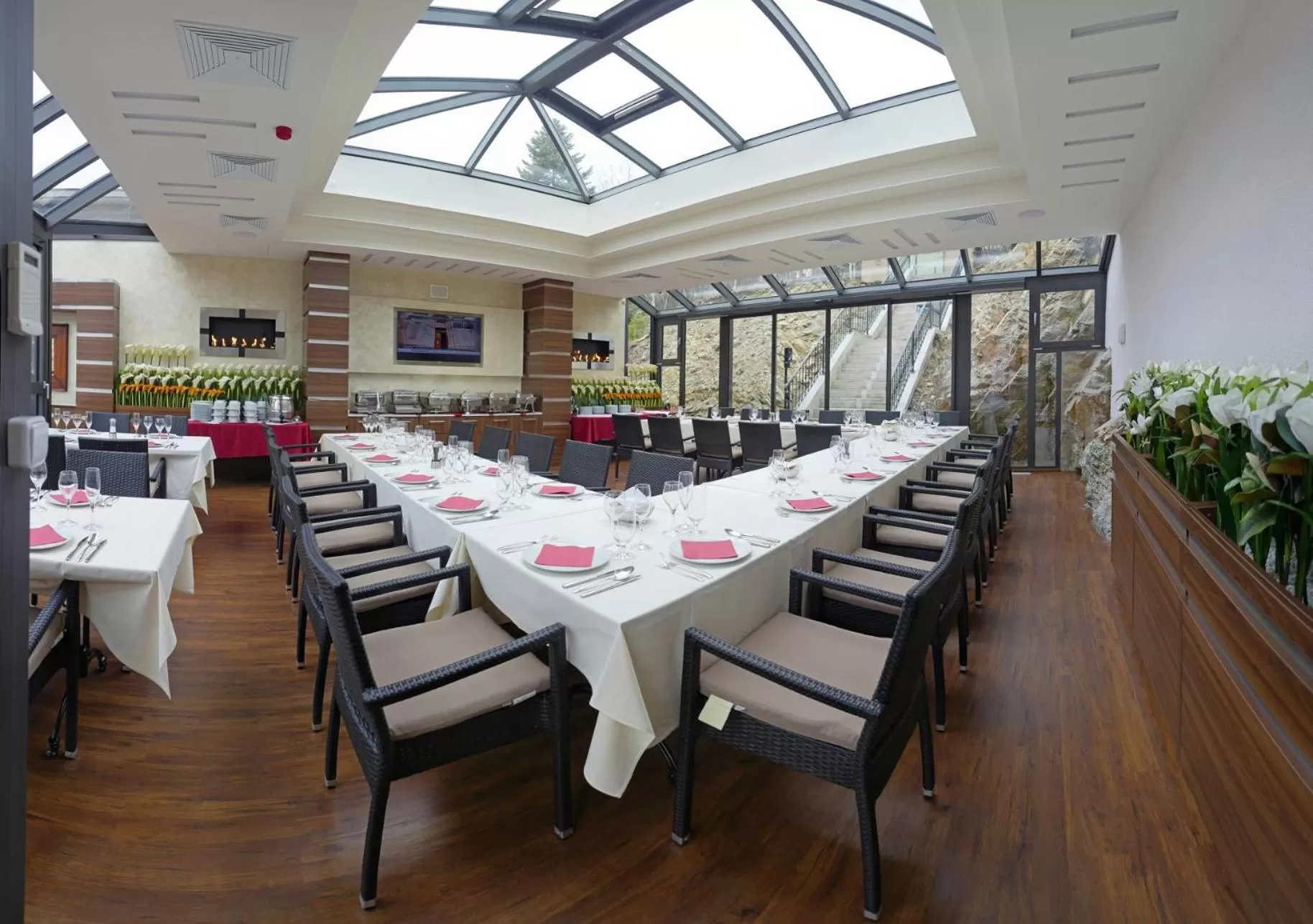 Balcony/Terrace in Hotel Dvorana