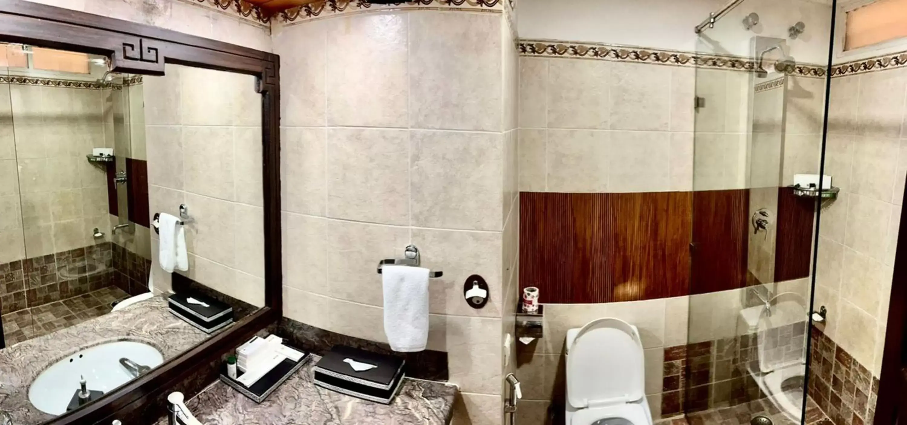 Bathroom in Denzong Regency- Luxury Mountain Retreat Spa & Casino