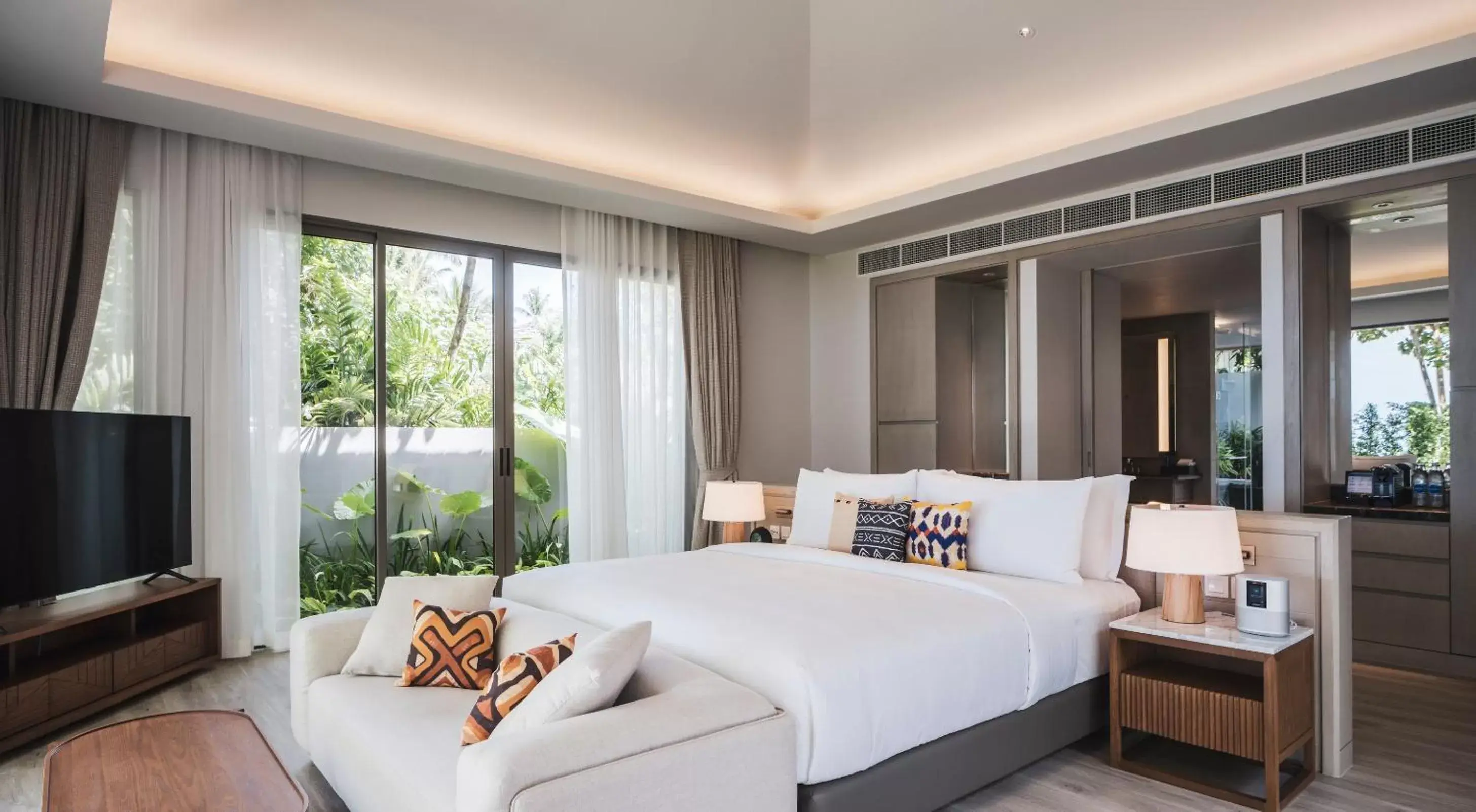 Bed in Avani Plus Khao Lak Resort Bed in Avani Plus Khao Lak Resort