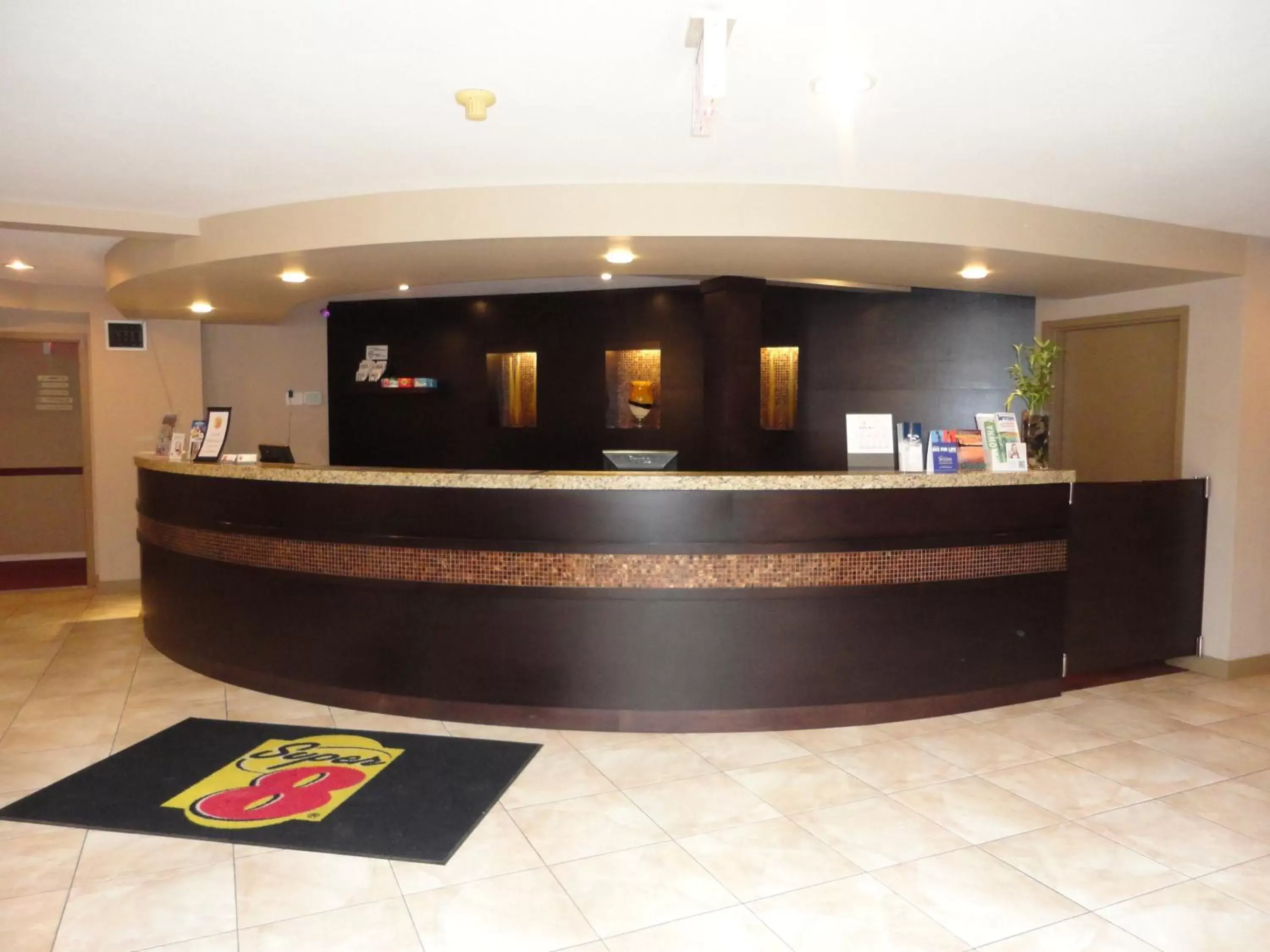 Lobby or reception in Super 8 by Wyndham West Kelowna BC Lobby or reception in Super 8 by Wyndham West Kelowna BC