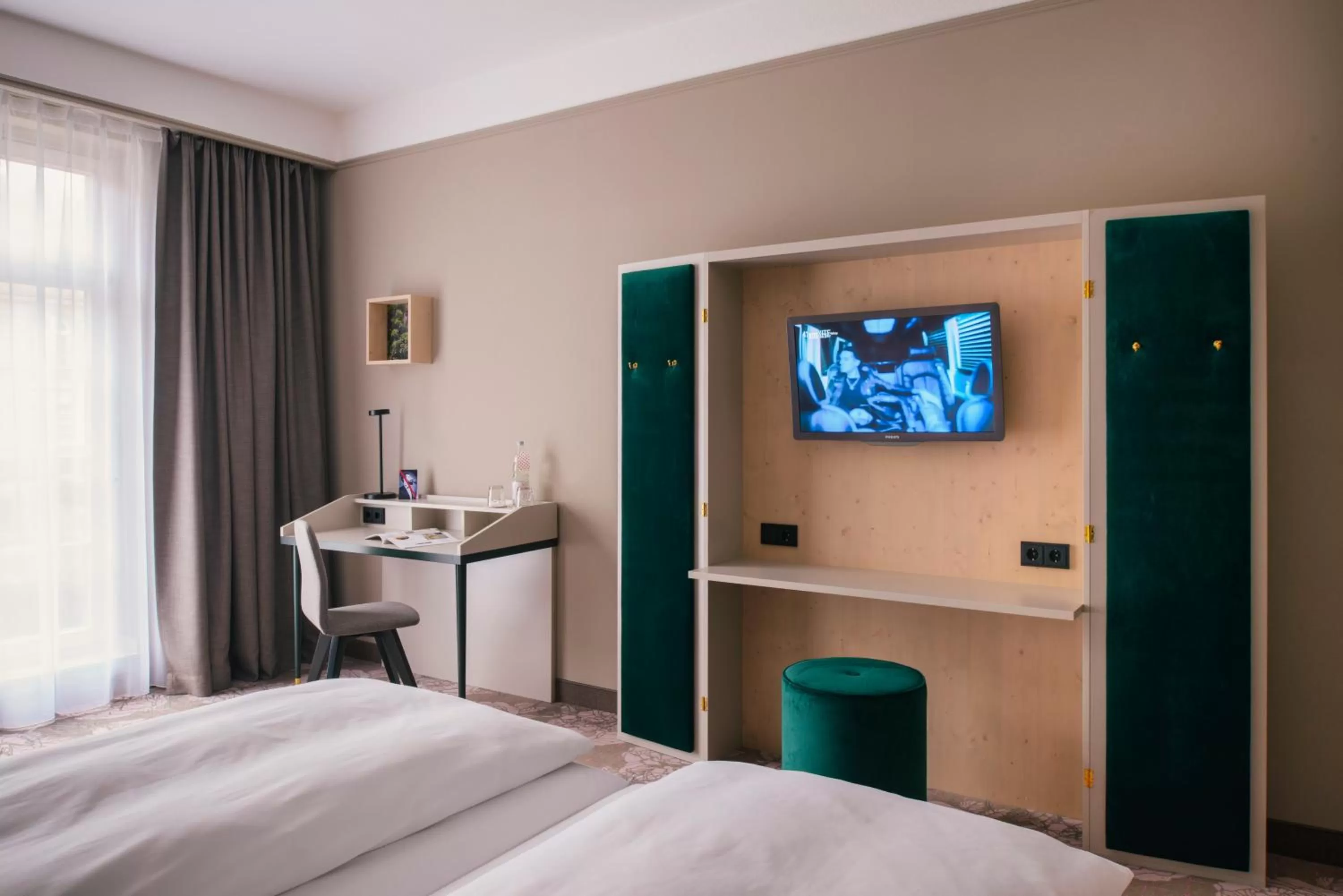 Bedroom, Bed in Vienna House Easy by Wyndham Castrop-Rauxel